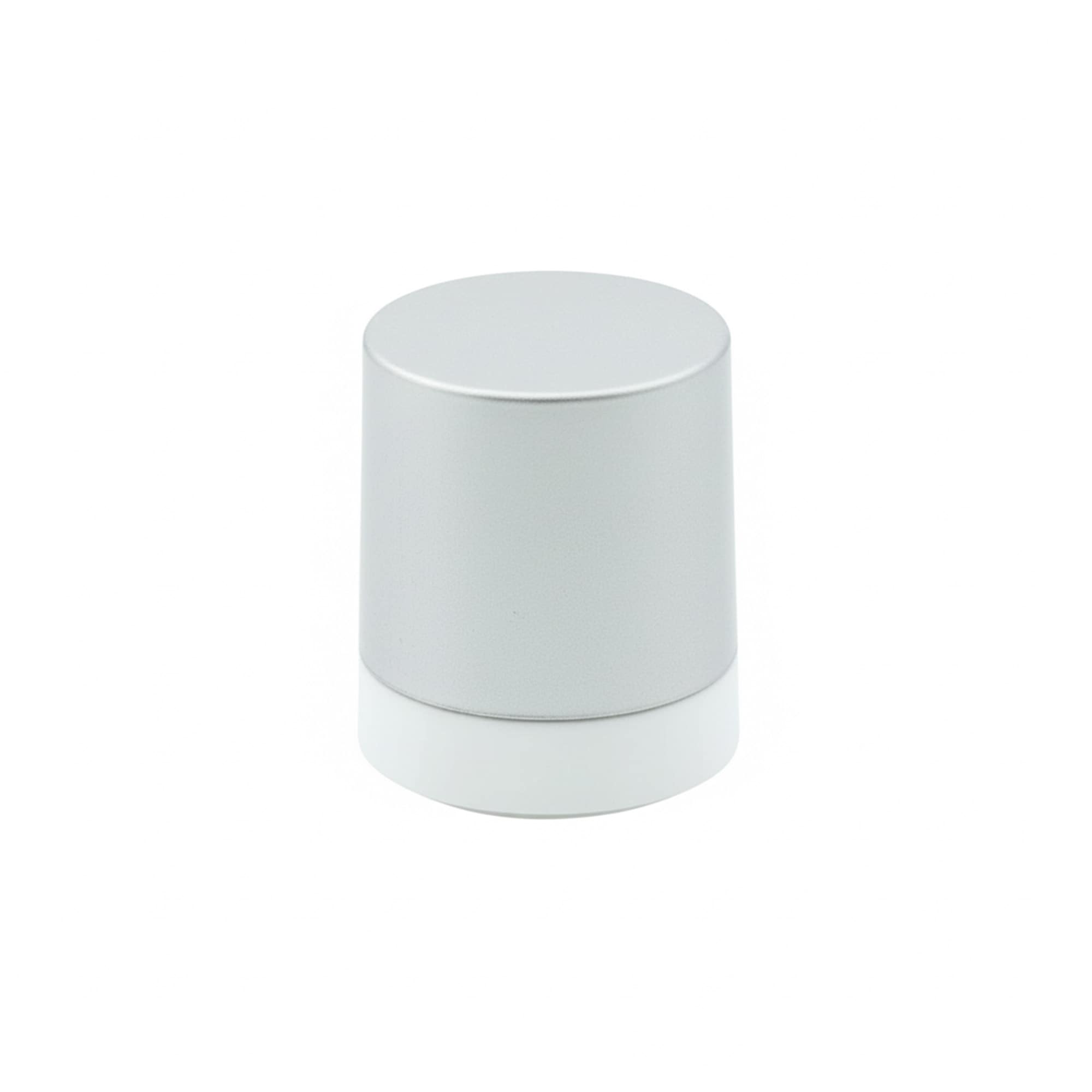 Airless Dispenser Pompkop 'Micro', PP-kunststof, zilver