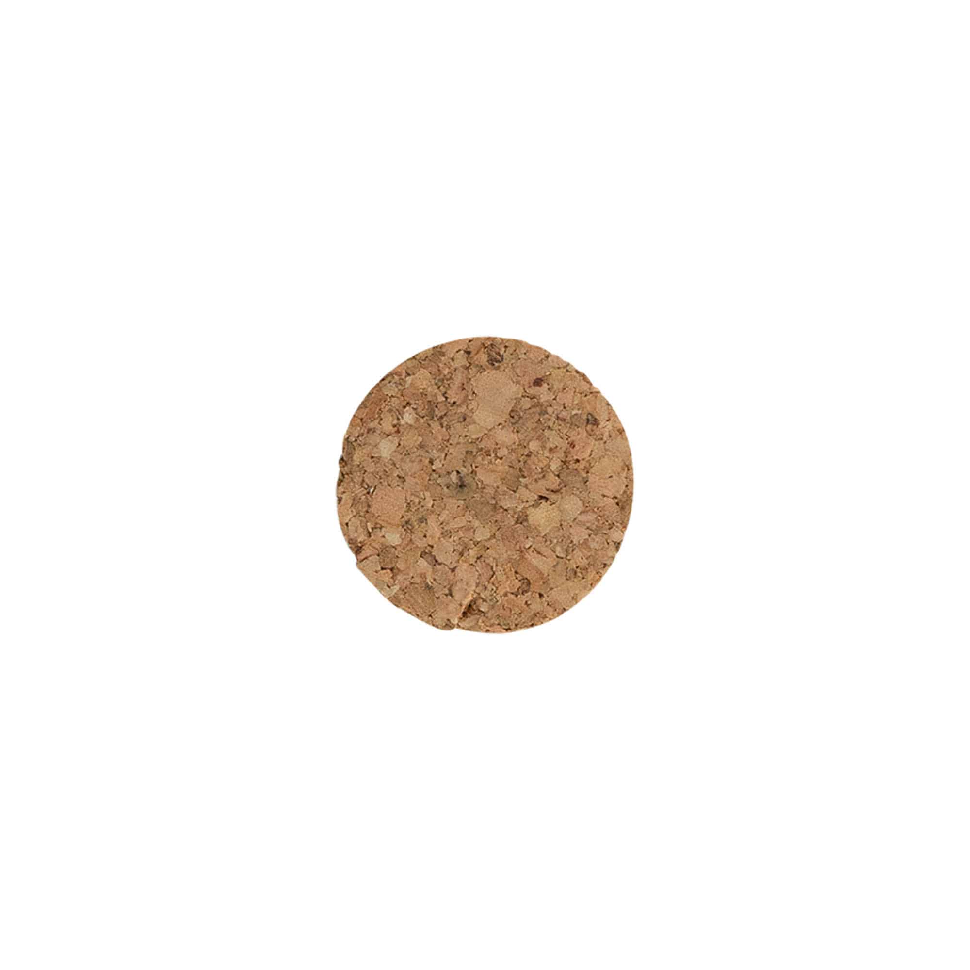 Spitskurk 21-26 x 27, perskurk, beige, voor monding: kurk