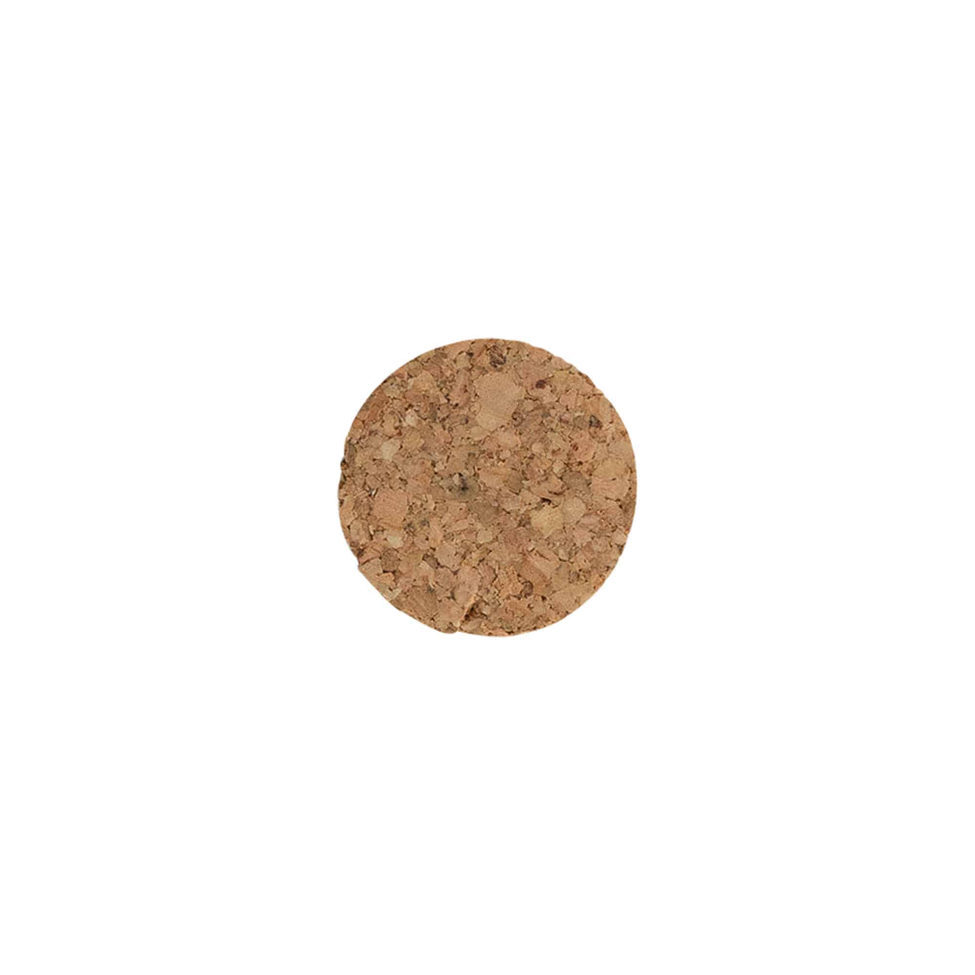 Spitskurk 21-26 x 27, perskurk, beige, voor monding: kurk