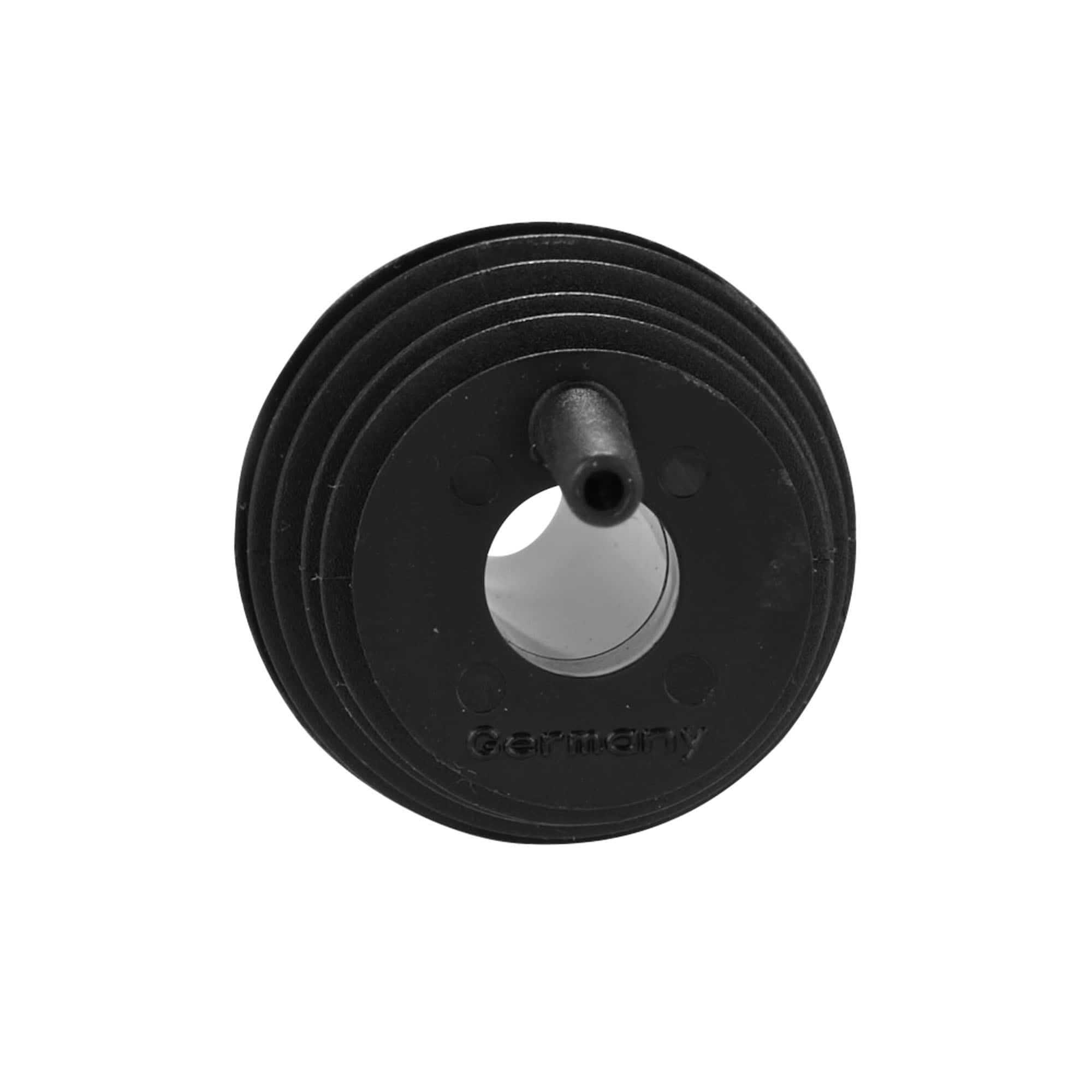 Schenktuit inox met dop, roestvrij staal, zilver