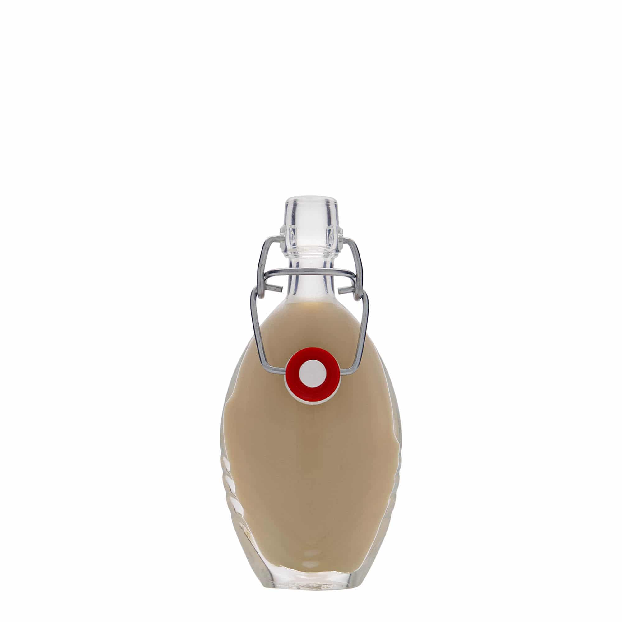 40 ml glazen fles 'Florence', ovaal, opening: beugelverschluss 40 ml glazen fles 'Florence', ovaal, opening: beugelverschluss