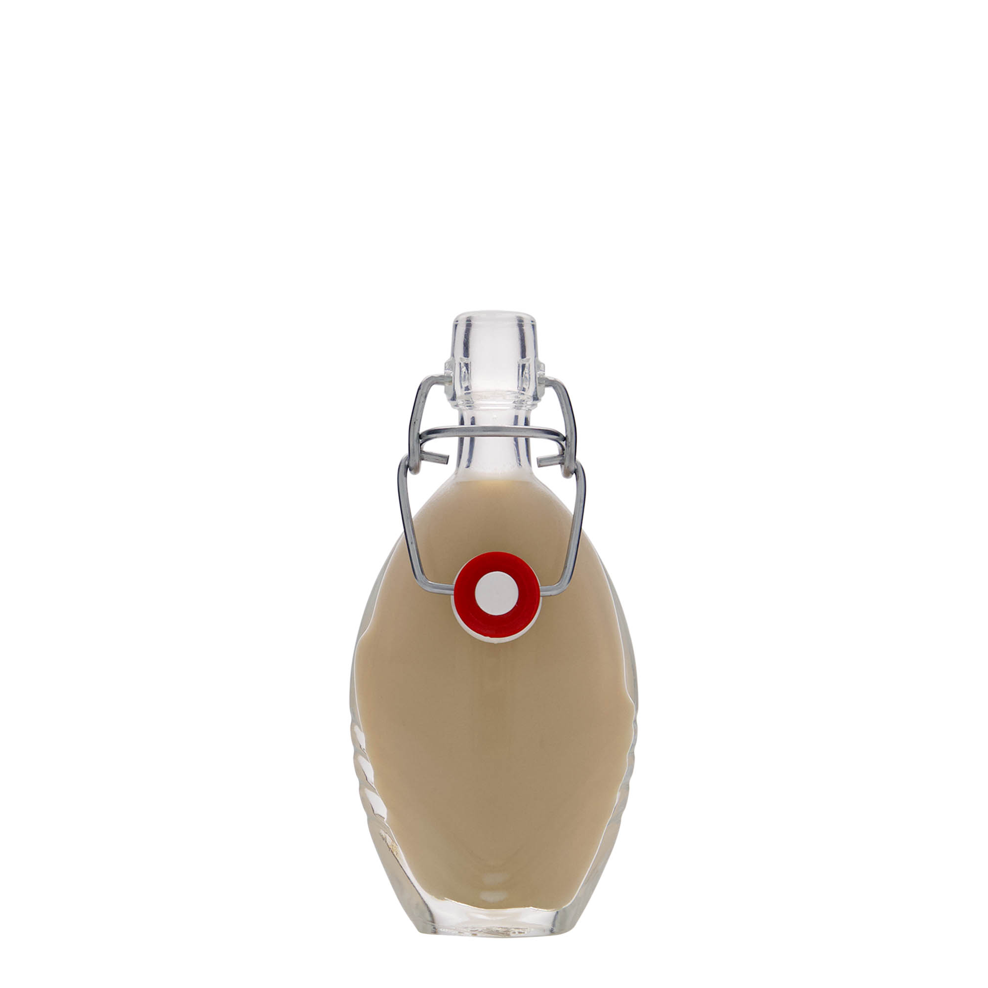 40 ml glazen fles 'Florence', ovaal, opening: beugelverschluss 40 ml glazen fles 'Florence', ovaal, opening: beugelverschluss