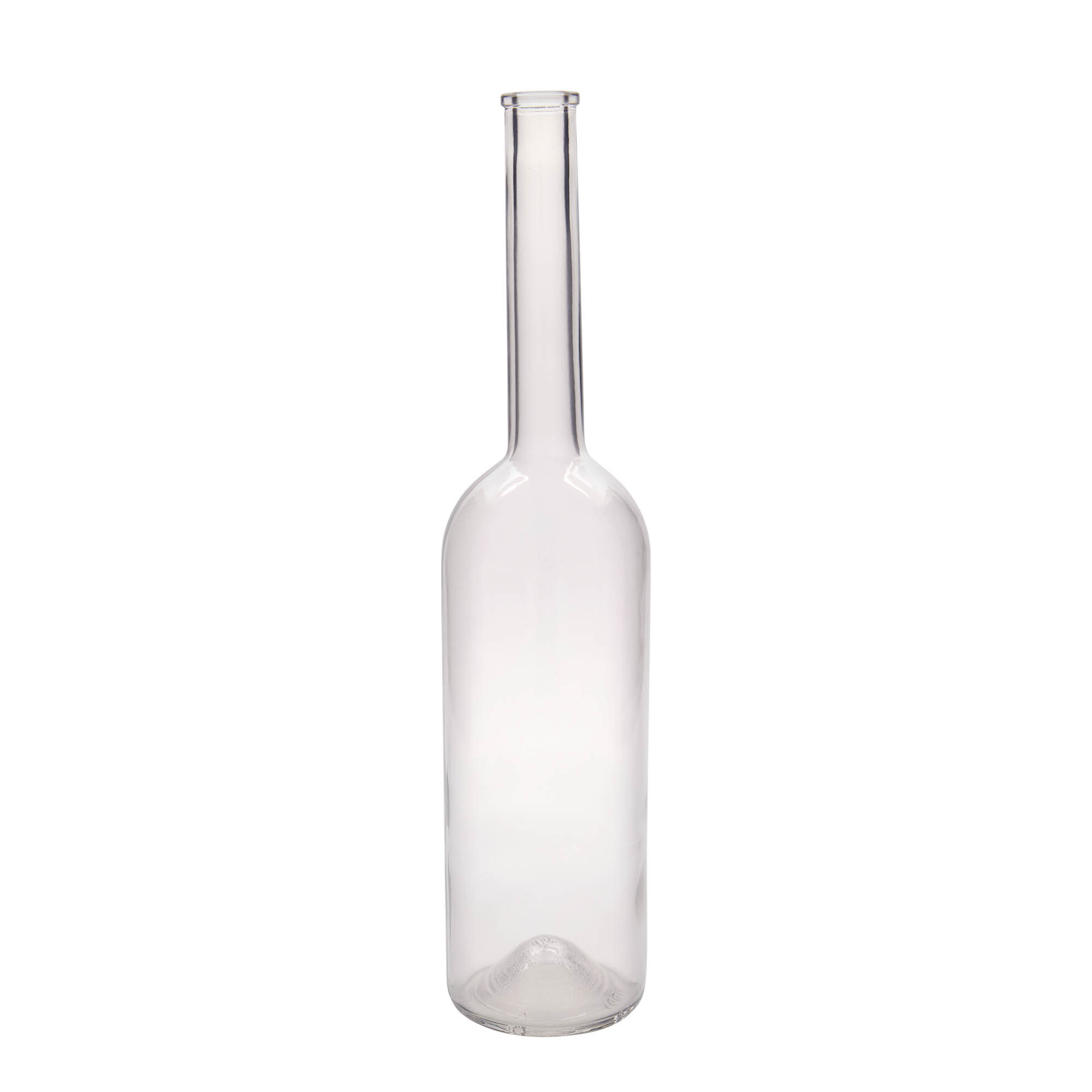 1.000 ml glazen fles 'Opera', hals: kurk 1.000 ml glazen fles 'Opera', hals: kurk