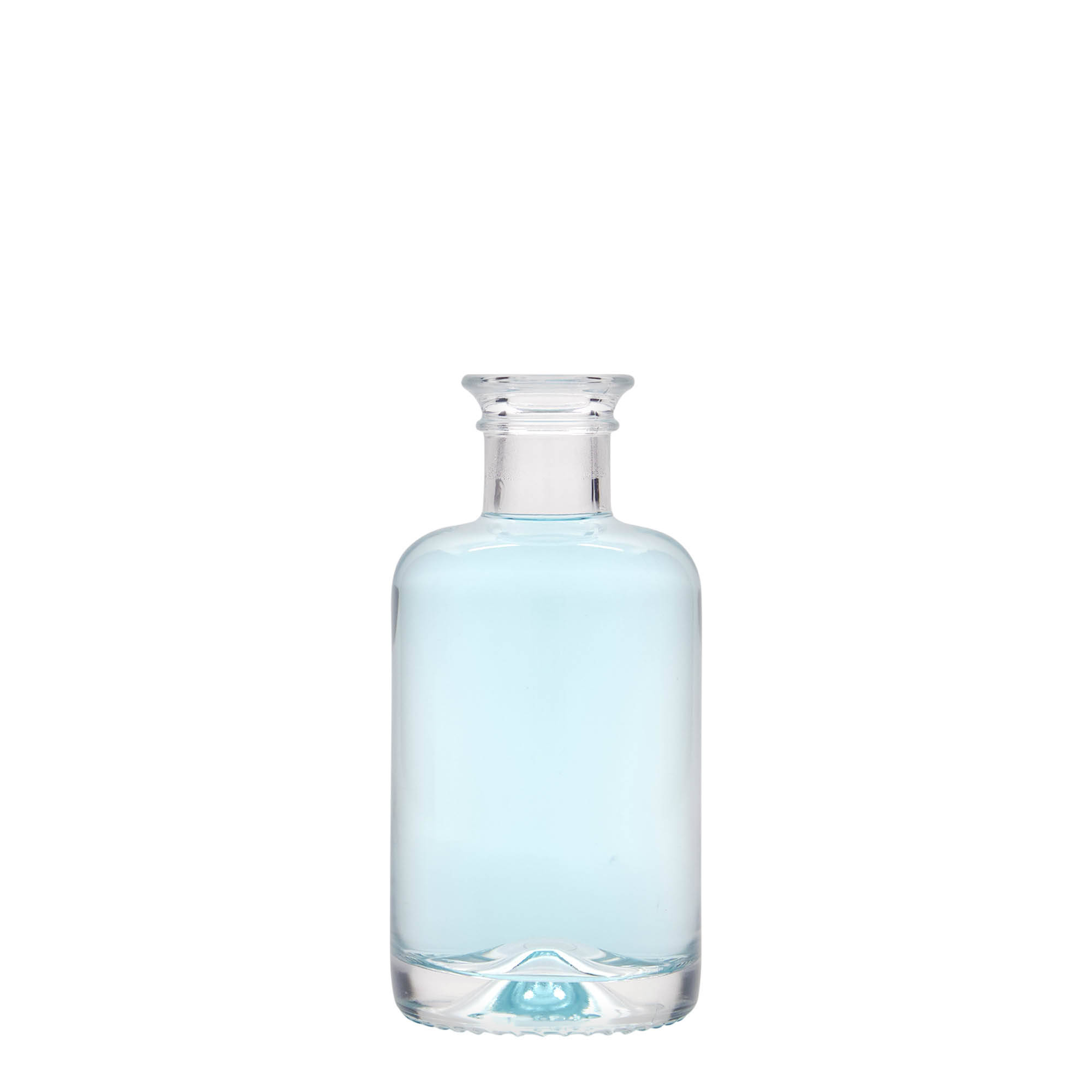 100 ml glazen apothekersfles, opening: kurk 100 ml glazen apothekersfles, opening: kurk