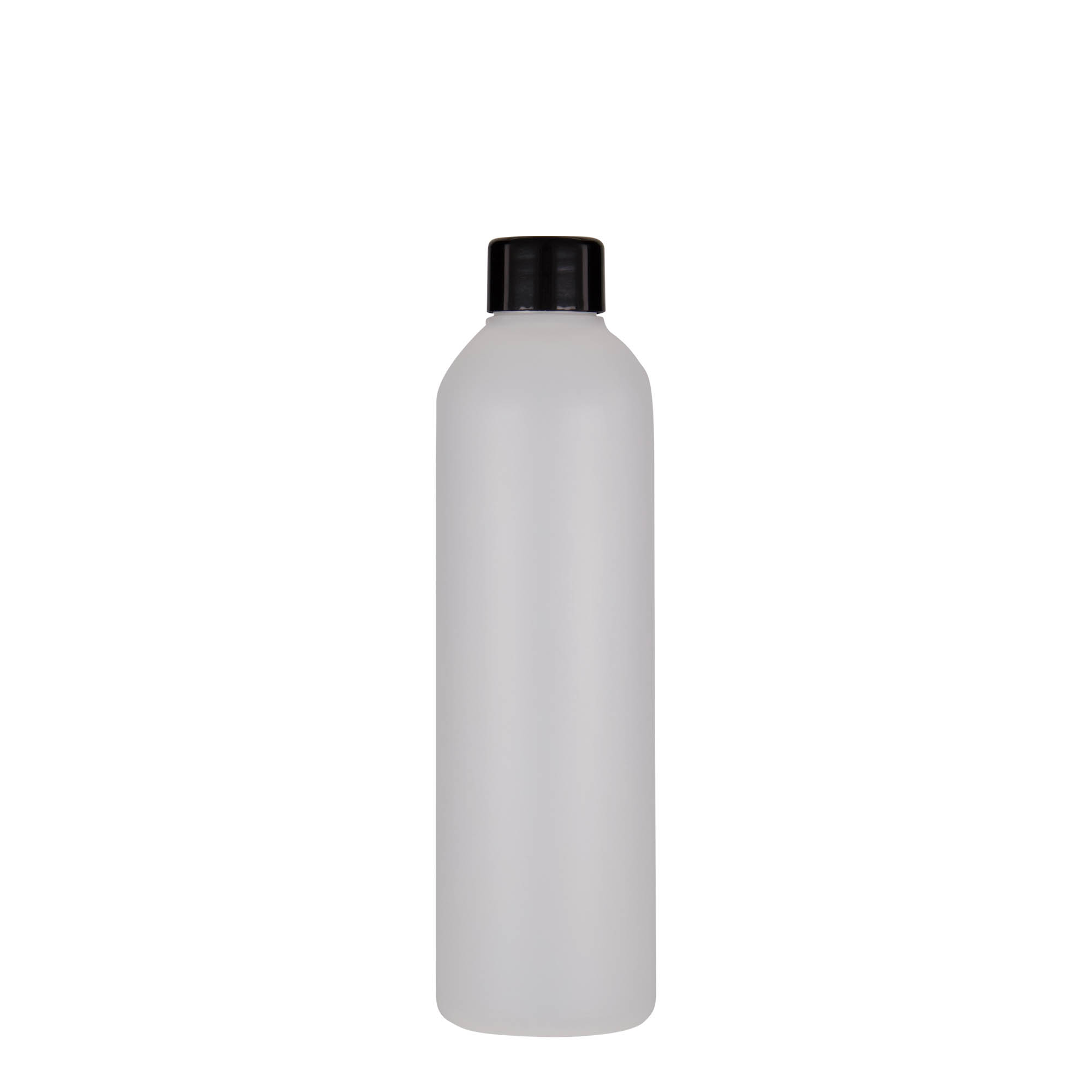 250 ml kunststoffles 'Tuffy', HDPE, naturel, hals: 24/410