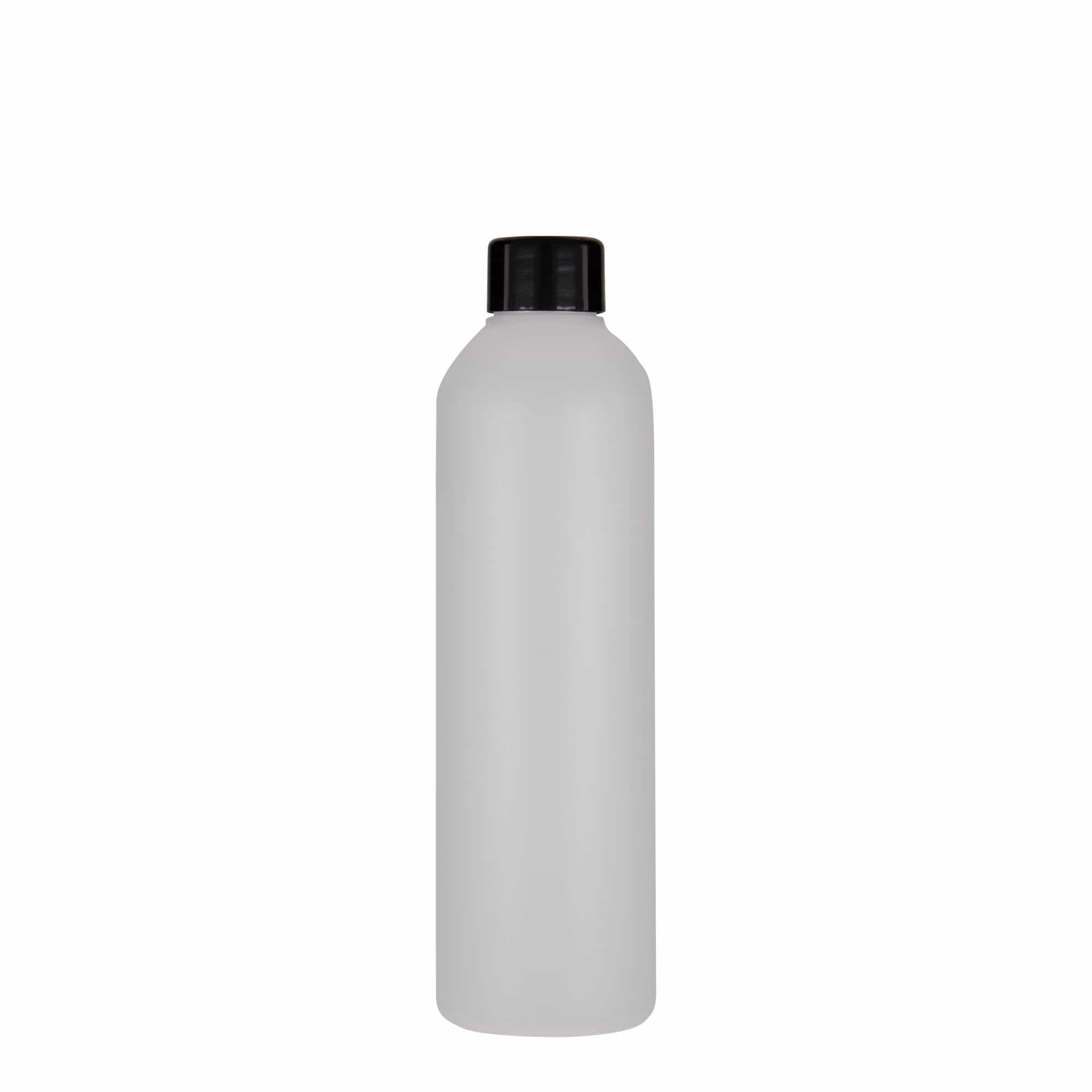 250 ml kunststoffles 'Tuffy', HDPE, naturel, hals: 24/410