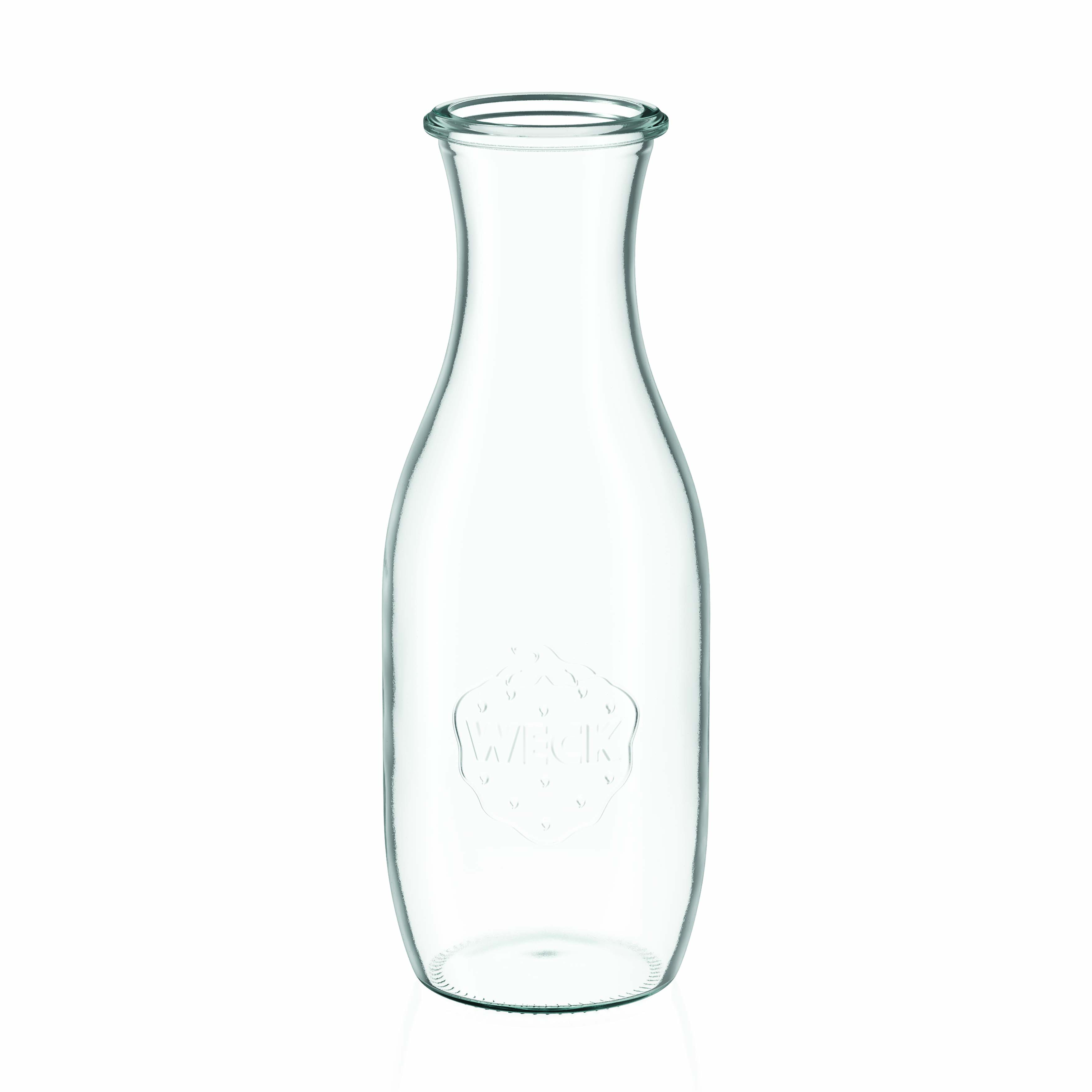 1.000 ml WECK-sapfles #, monding: ronde rand