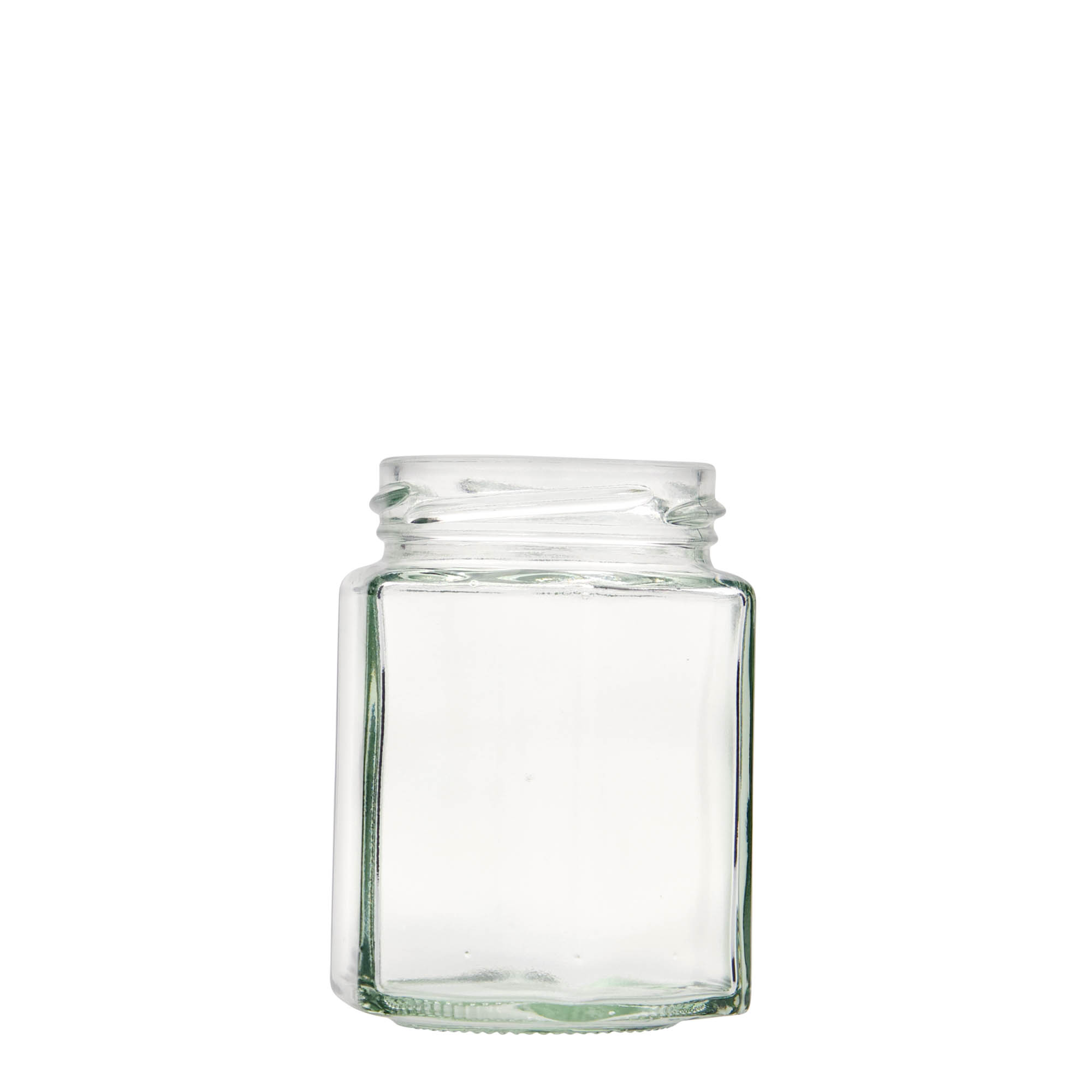 191 ml zeshoekig glas, opening: Twist-Off (TO 58)