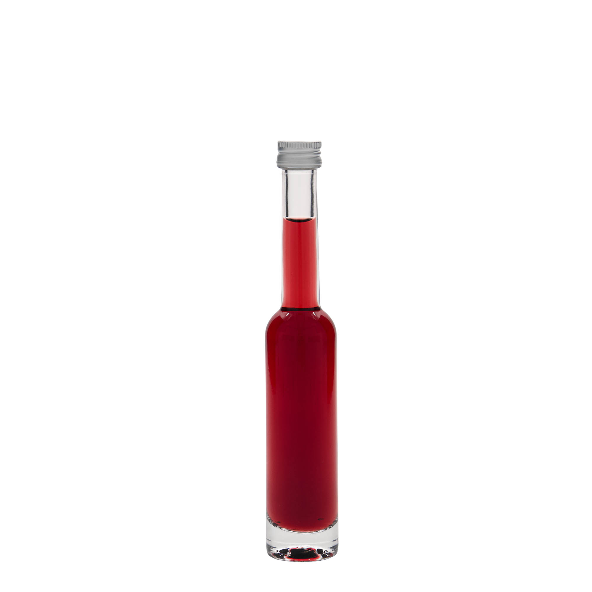 40 ml glazen fles 'Platina', opening: PP 18 40 ml glazen fles 'Platina', opening: PP 18