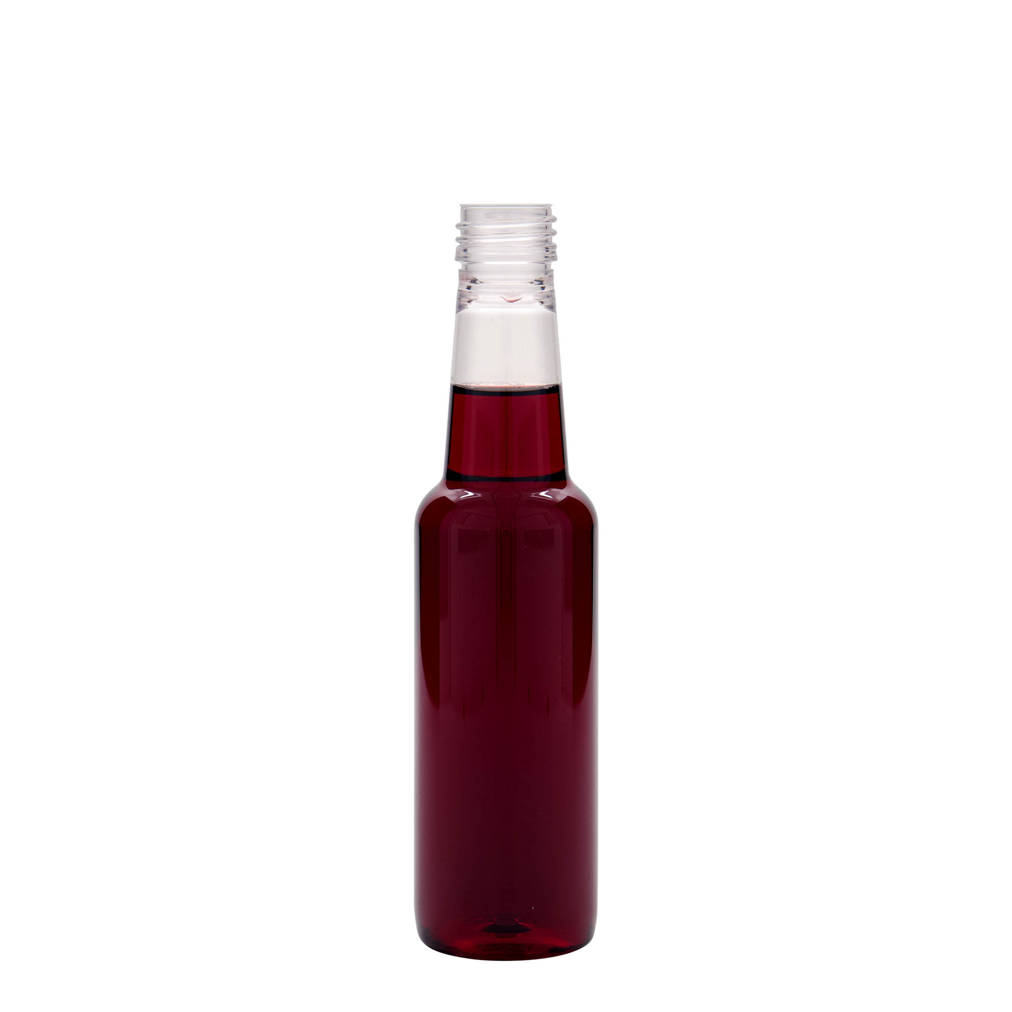 250 ml PET-fles 'Wijn', kunststof, hals: PP 28