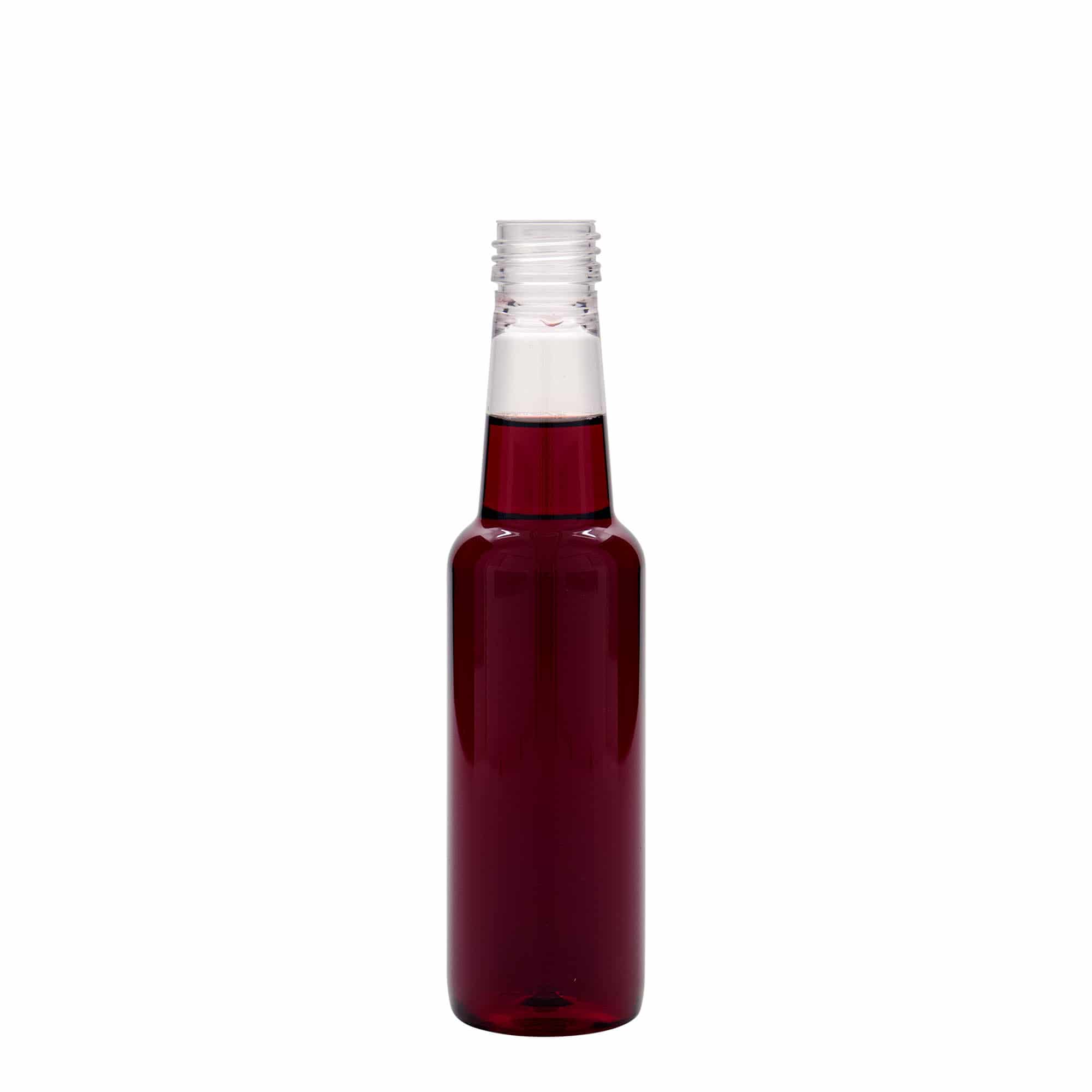 250 ml PET-fles 'Wijn', kunststof, hals: PP 28