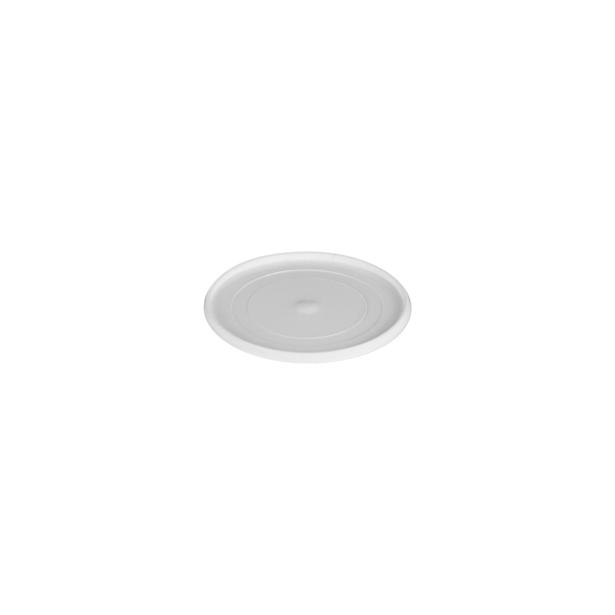 Afdekschijf voor 5 ml 'Bianca', PP-kunststof, wit Afdekschijf voor 5 ml 'Bianca', PP-kunststof, wit
