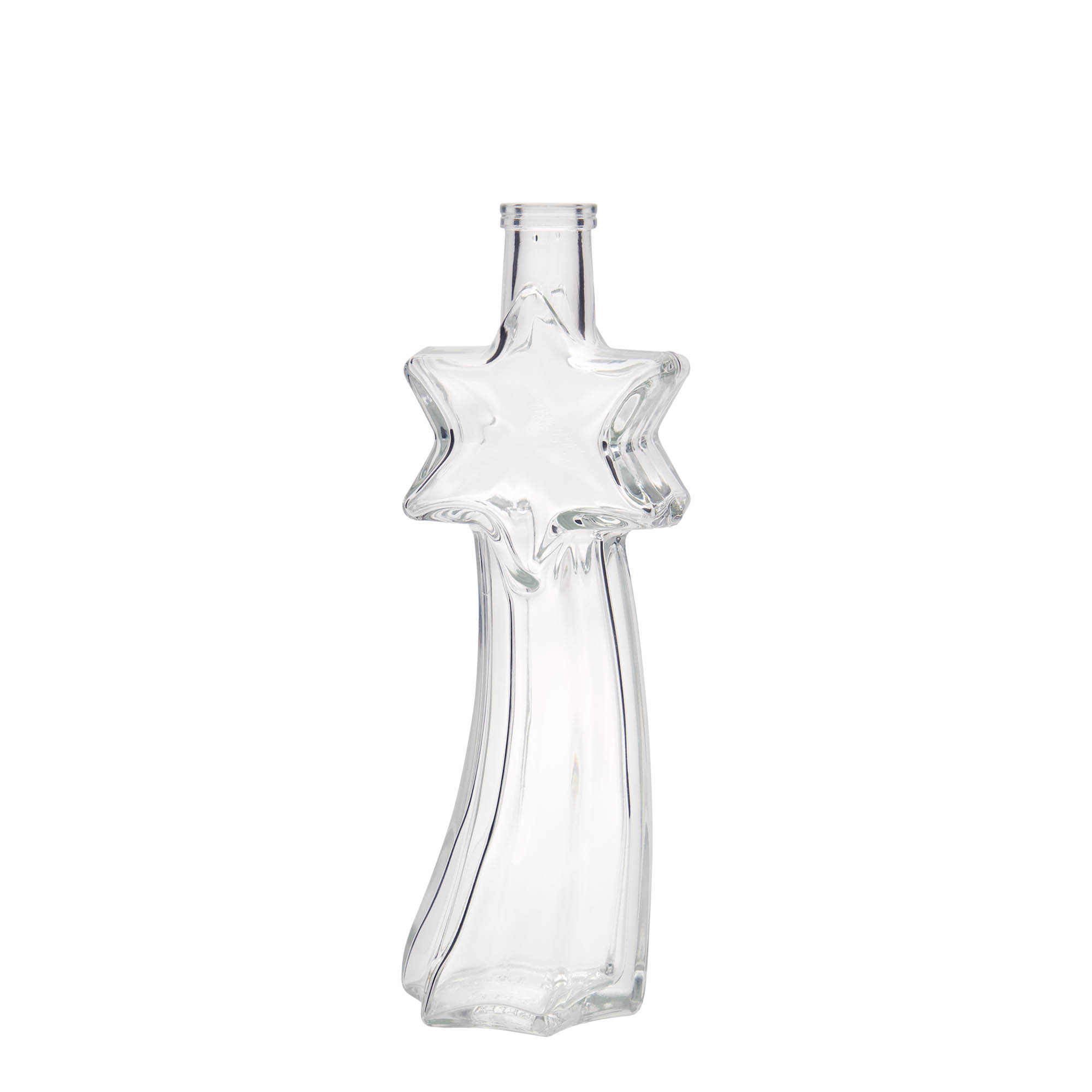 200 ml glazen fles 'Sternschnuppe', opening: kurk 200 ml glazen fles 'Sternschnuppe', opening: kurk