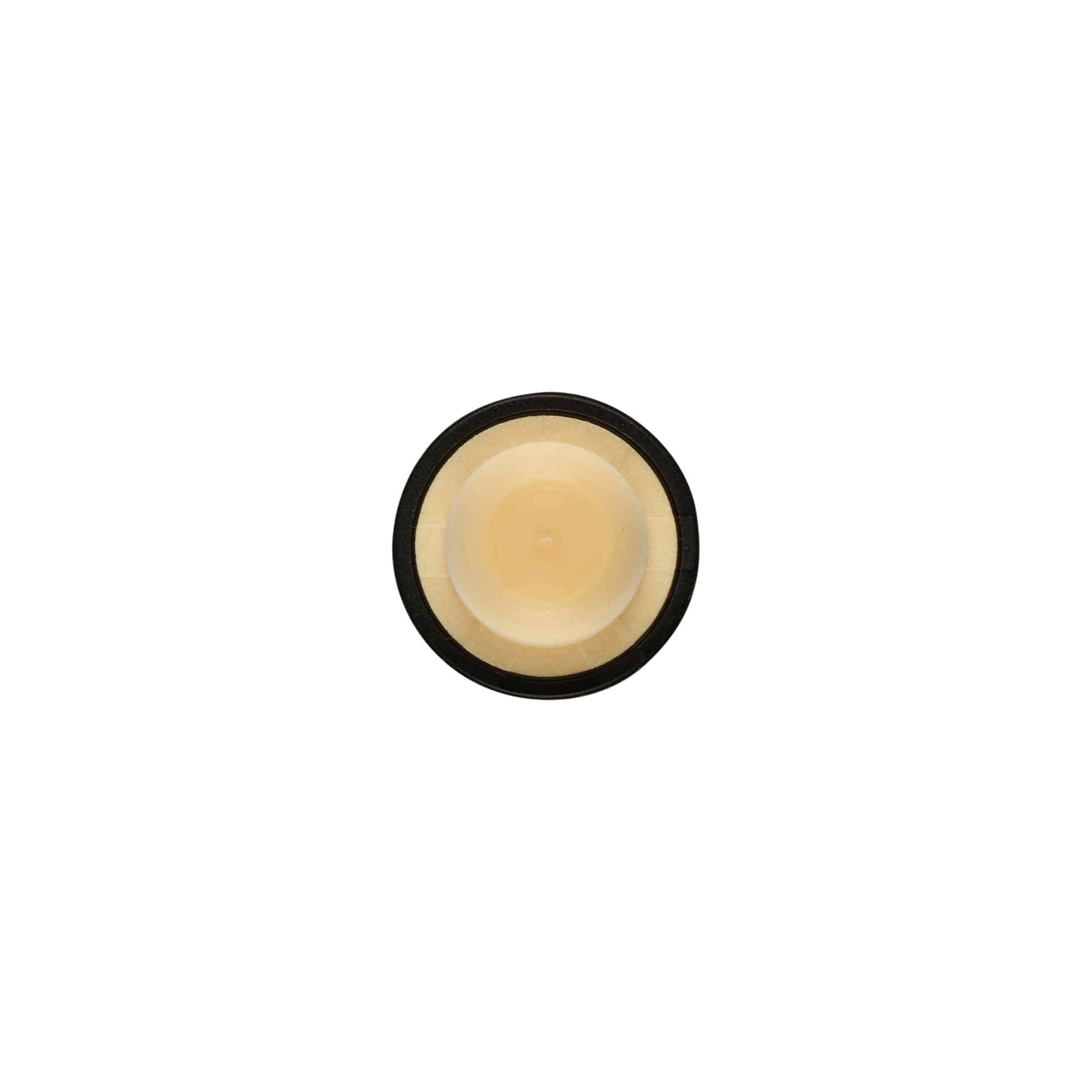 Handvatkurk 11 mm, hout, zwart, voor monding: kurk