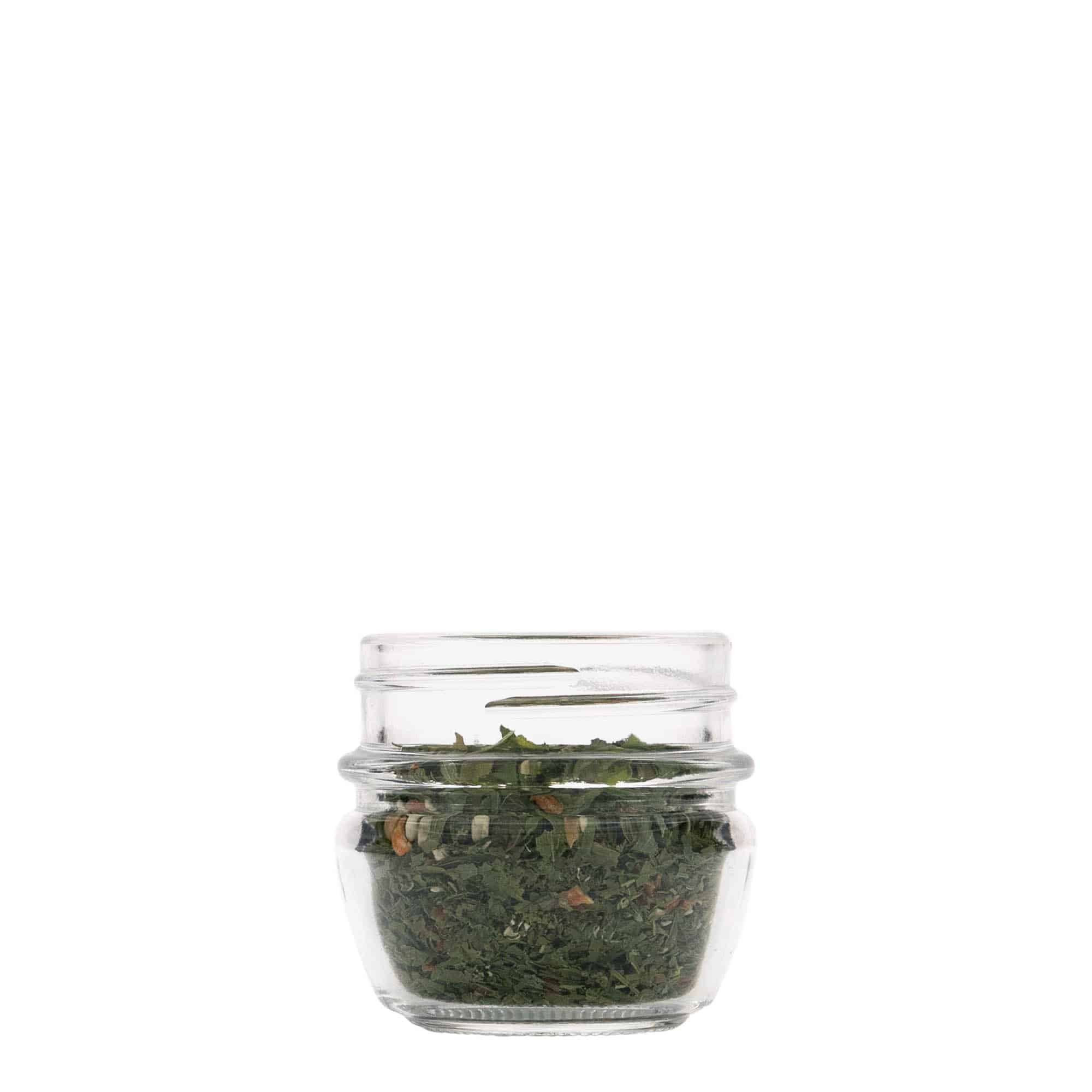 40 ml sieradenpotje 'Quattro Stagioni', opening: schroefdop