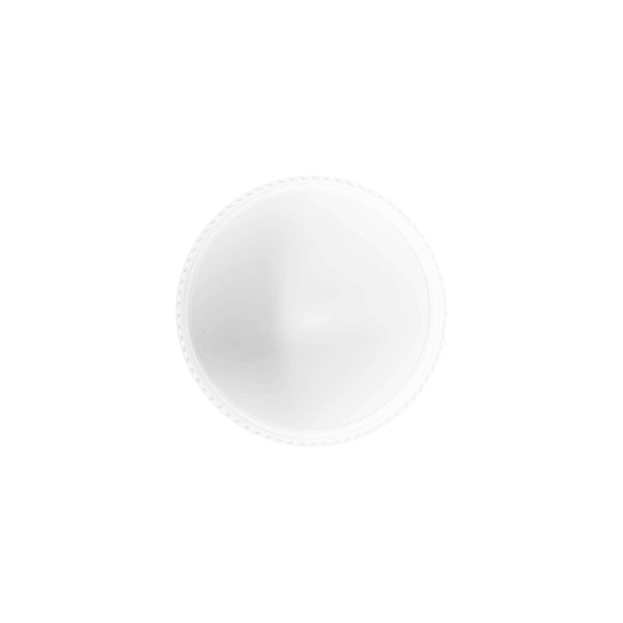Schroefsluiting voor 'Antonella' 100 ml, PP-kunststof, wit