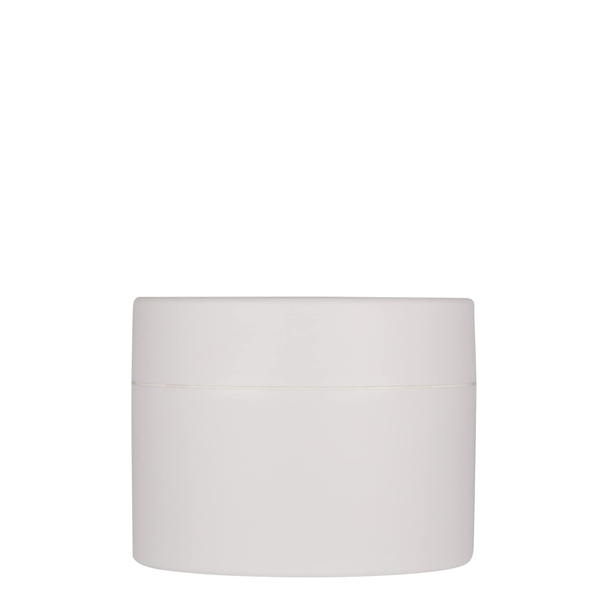 250 ml kunststofbus 'Antonella', PP, wit, opening: schroefdop