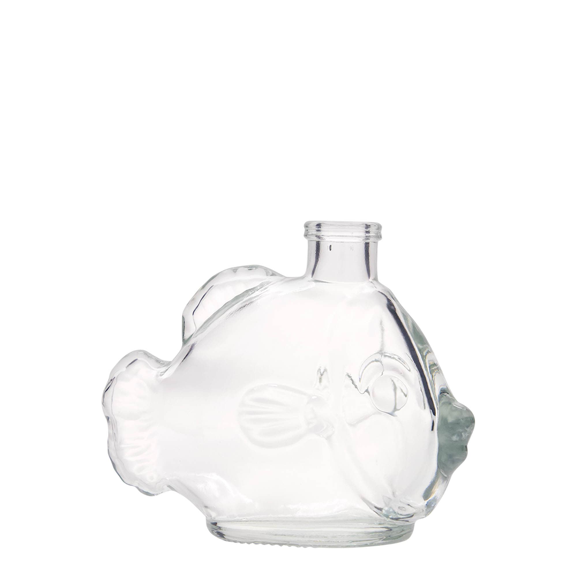 200 ml glazen fles 'Vis', opening: kurk
