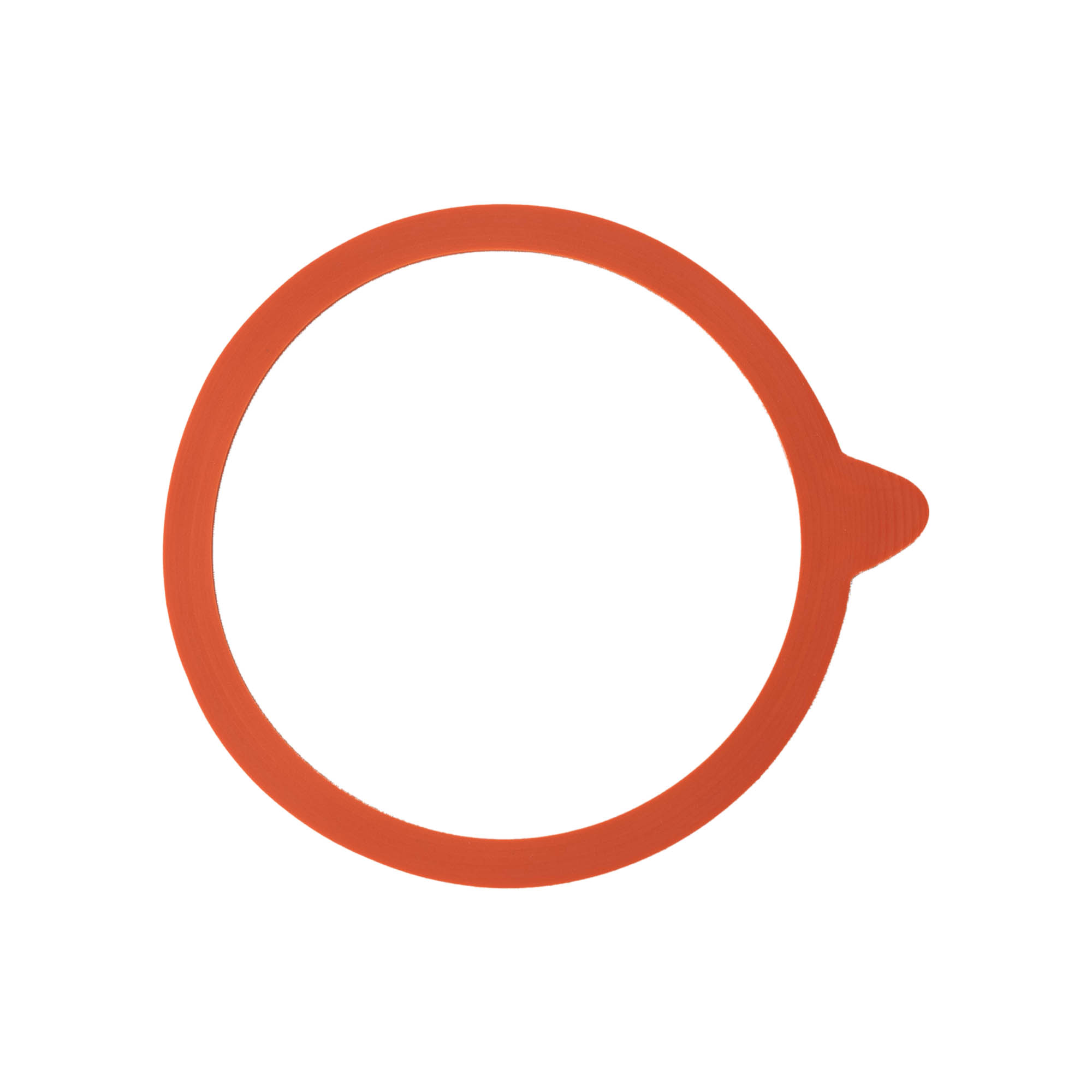 WECK-inmaakring RR100 #, rood, opening: ronde rand