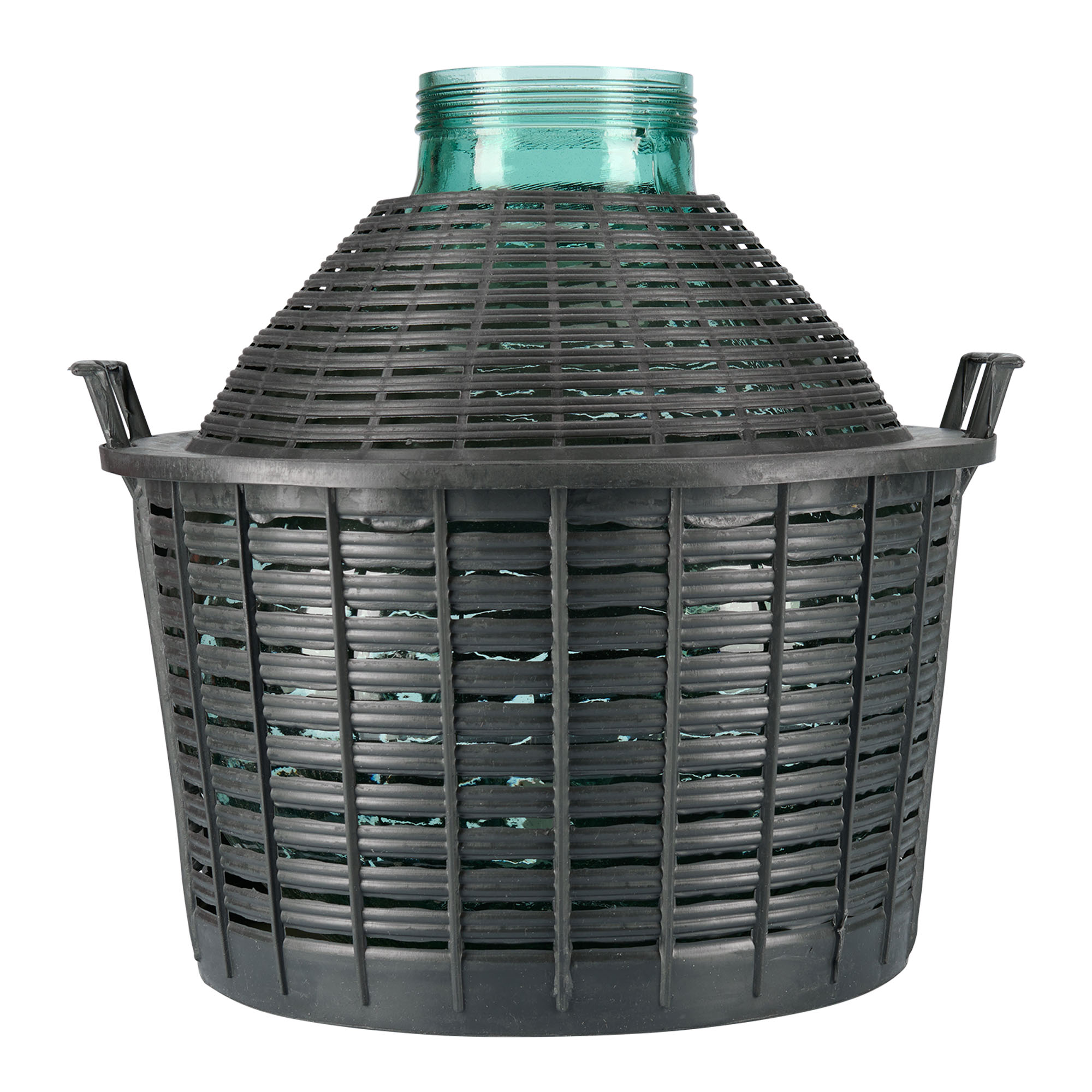 25 l ballonfles met brede hals, glas, opening: schroefdop