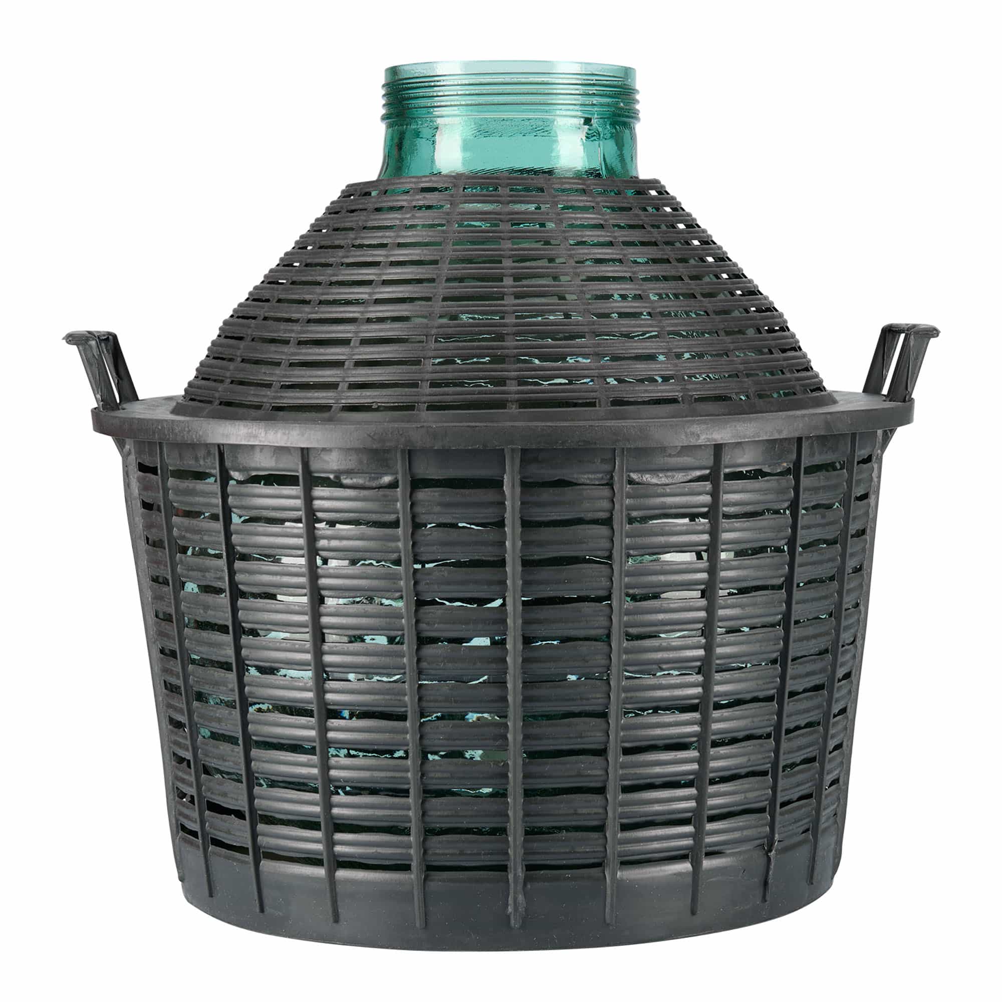 25 l ballonfles met brede hals, glas, opening: schroefdop