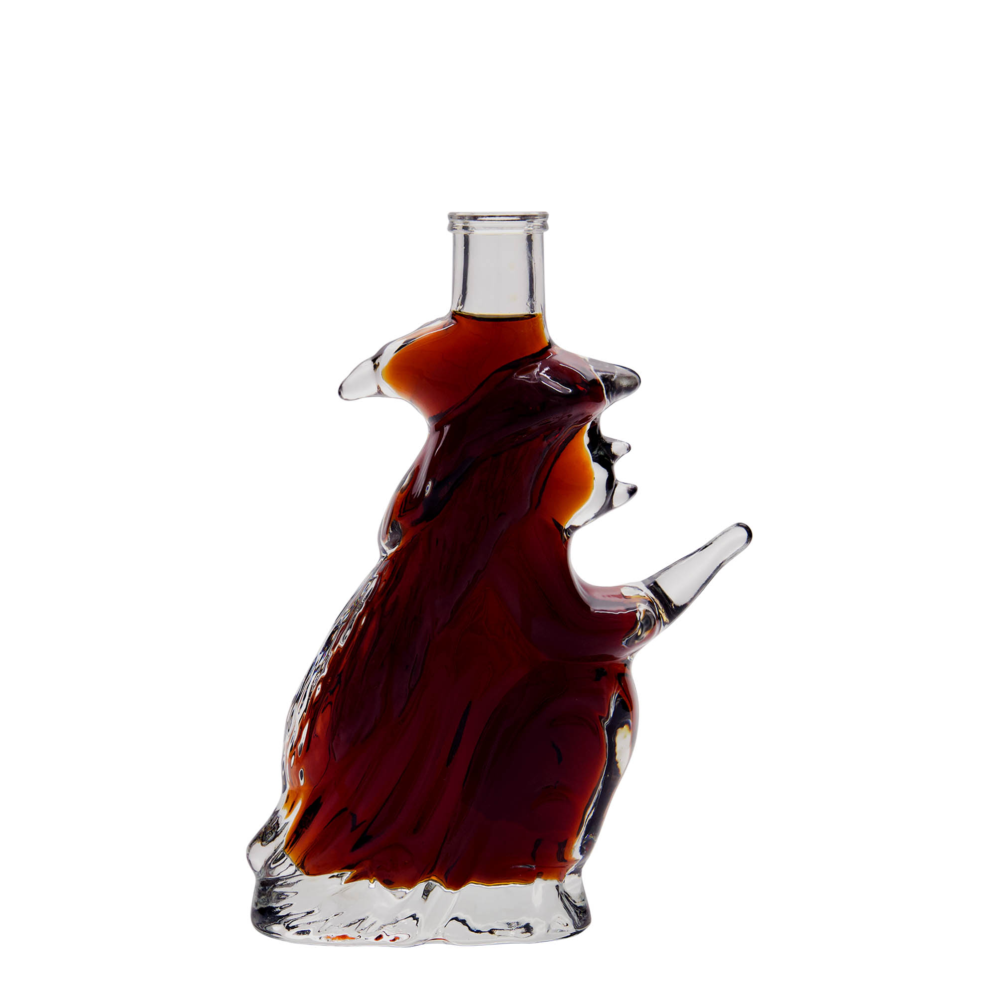 200 ml glazen fles 'Hexe', opening: kurk