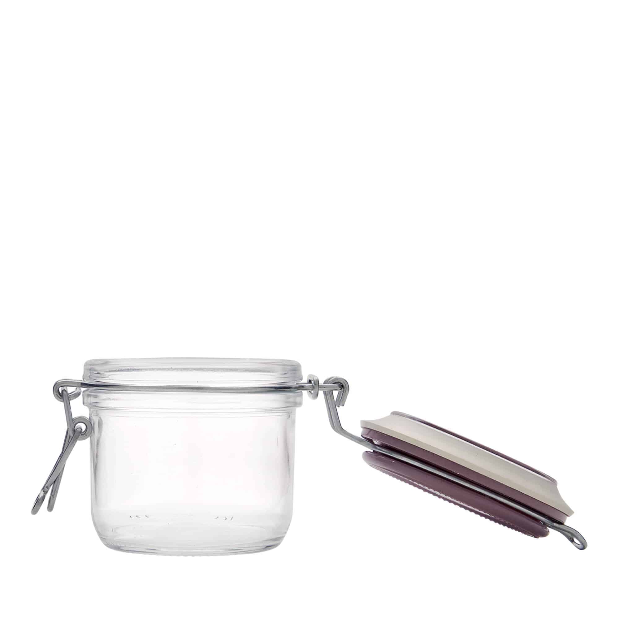 200 ml beugelfles 'Fido', violet, opening: beugelsluiting