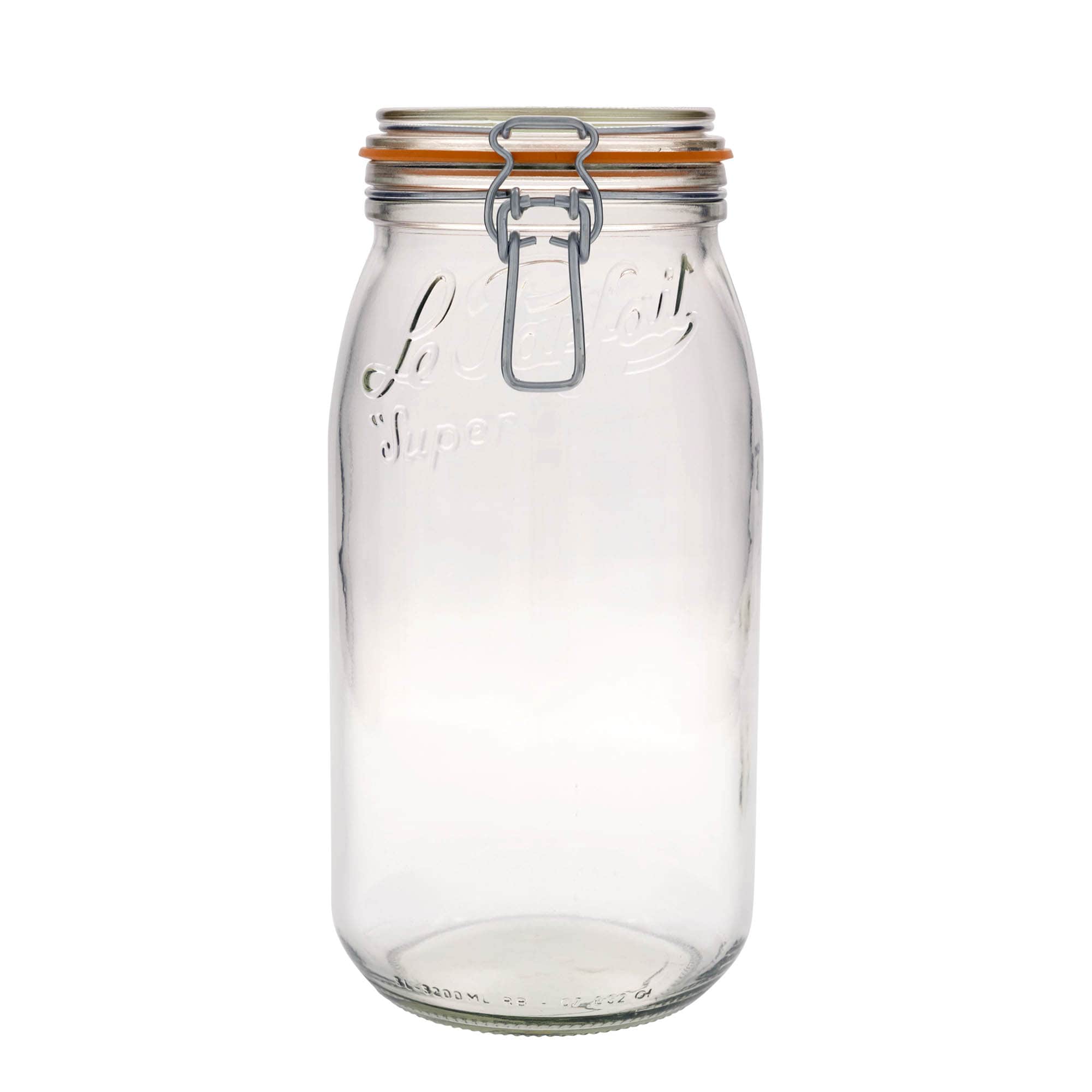 Pot met beugelsluiting 'Le Parfait Super Bocal', 3000 ml, monding: beugelsluiting Pot met beugelsluiting 'Le Parfait Super Bocal', 3000 ml, monding: beugelsluiting