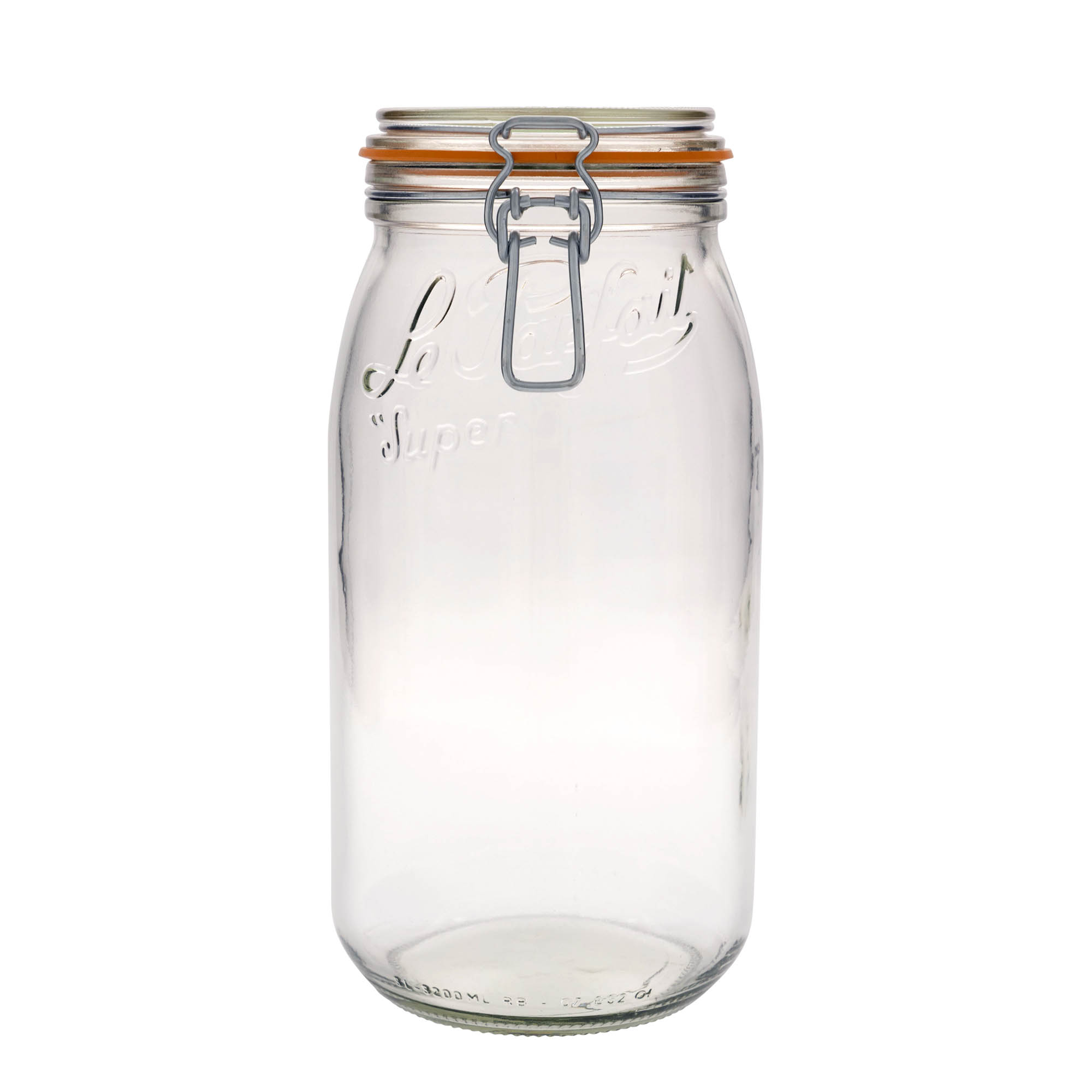 3.000 ml beugelfles 'Le Parfait Super Bocal', opening: beugelsluiting 3.000 ml beugelfles 'Le Parfait Super Bocal', opening: beugelsluiting