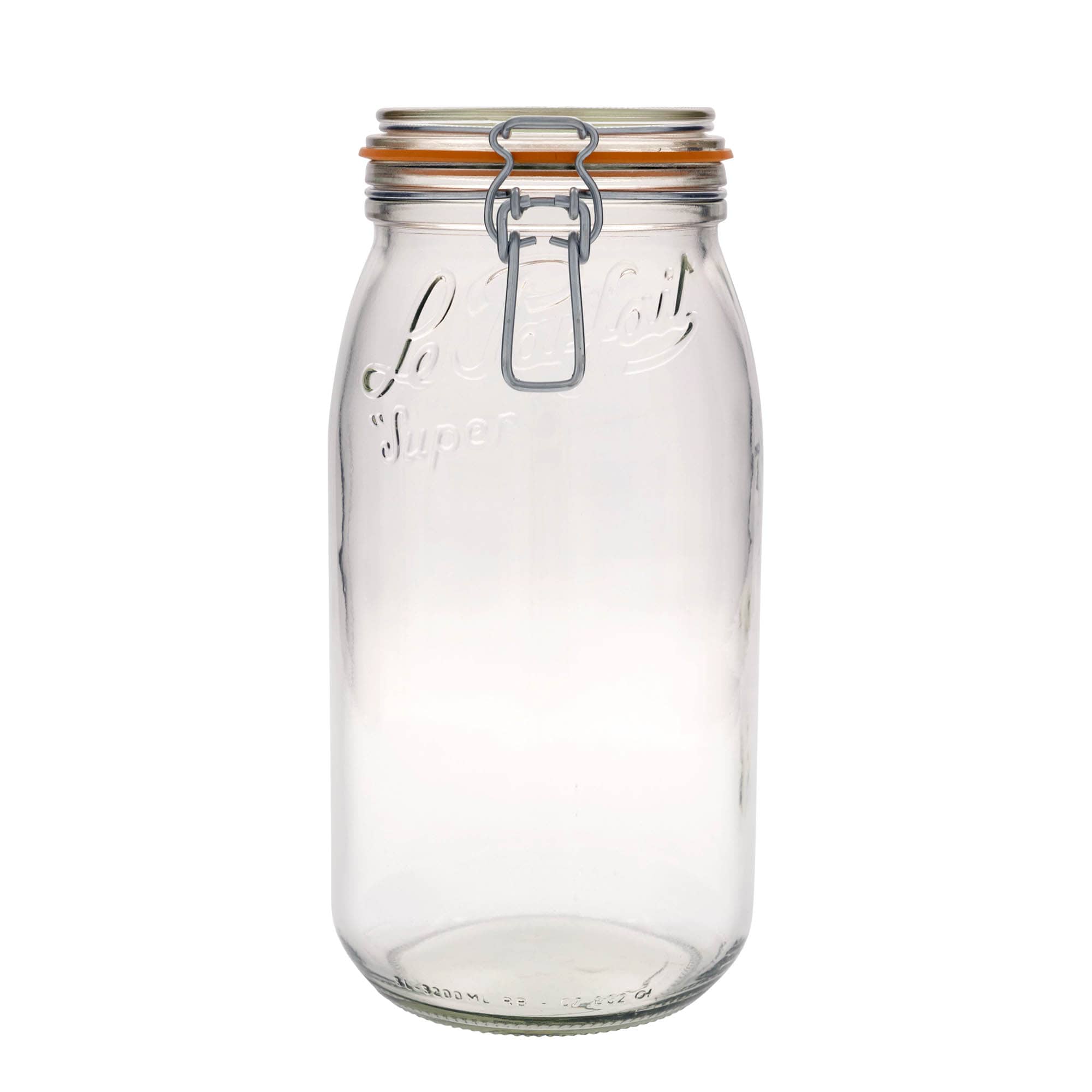 3.000 ml beugelfles 'Le Parfait Super Bocal', opening: beugelsluiting