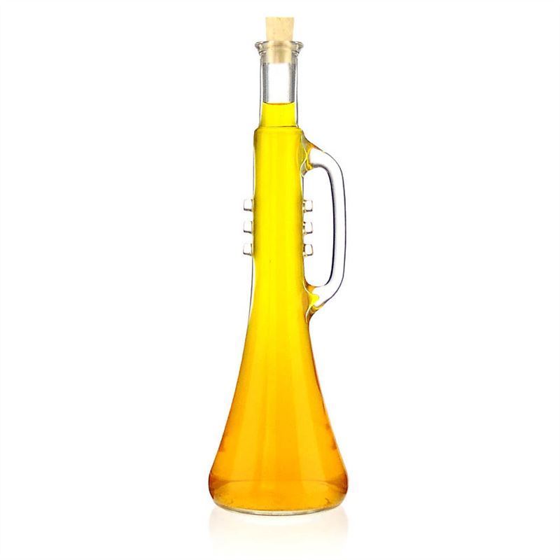 500 ml glazen fles 'Trompet', opening: kurk 500 ml glazen fles 'Trompet', opening: kurk