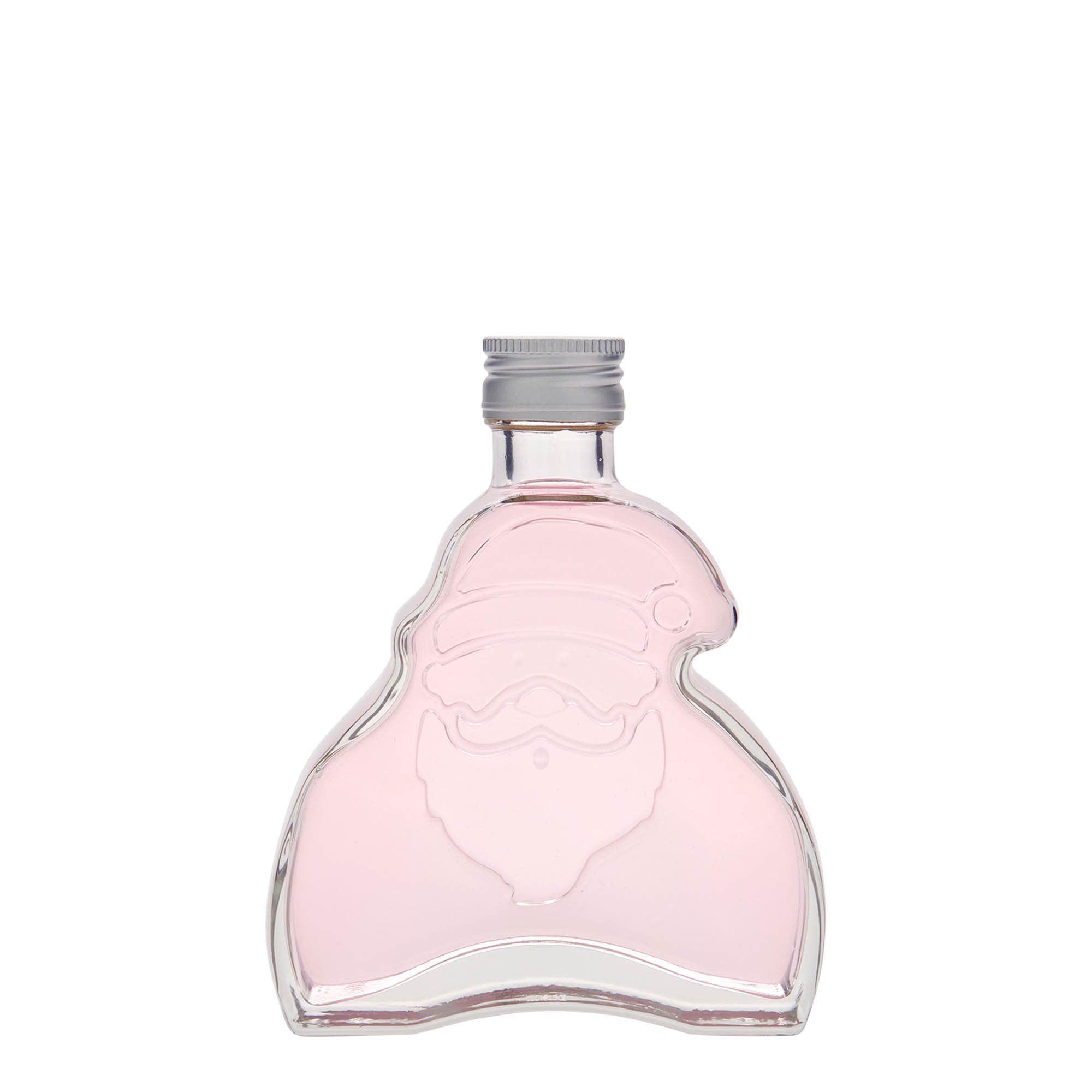 200 ml glazen fles 'Santa Claus', hals: PP 28 200 ml glazen fles 'Santa Claus', hals: PP 28