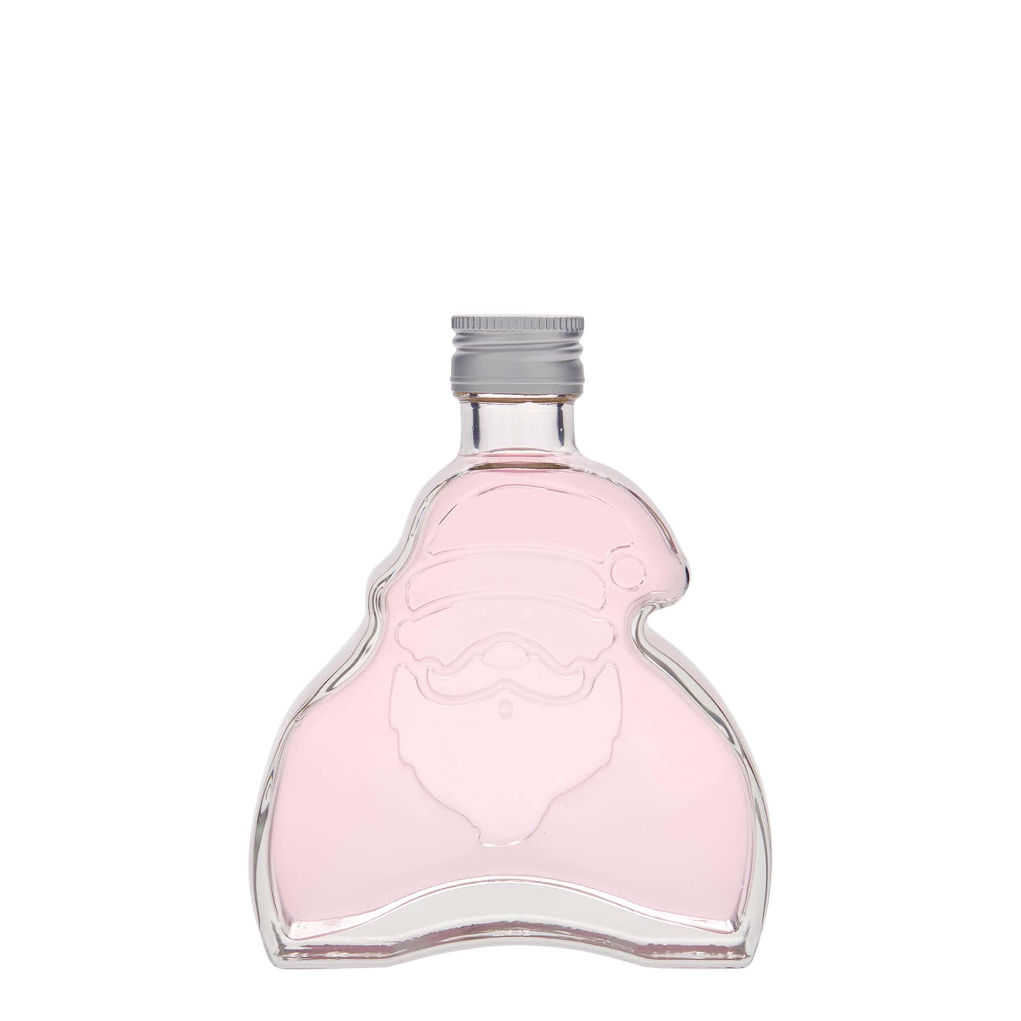 200 ml glazen fles 'Santa Claus', hals: PP 28