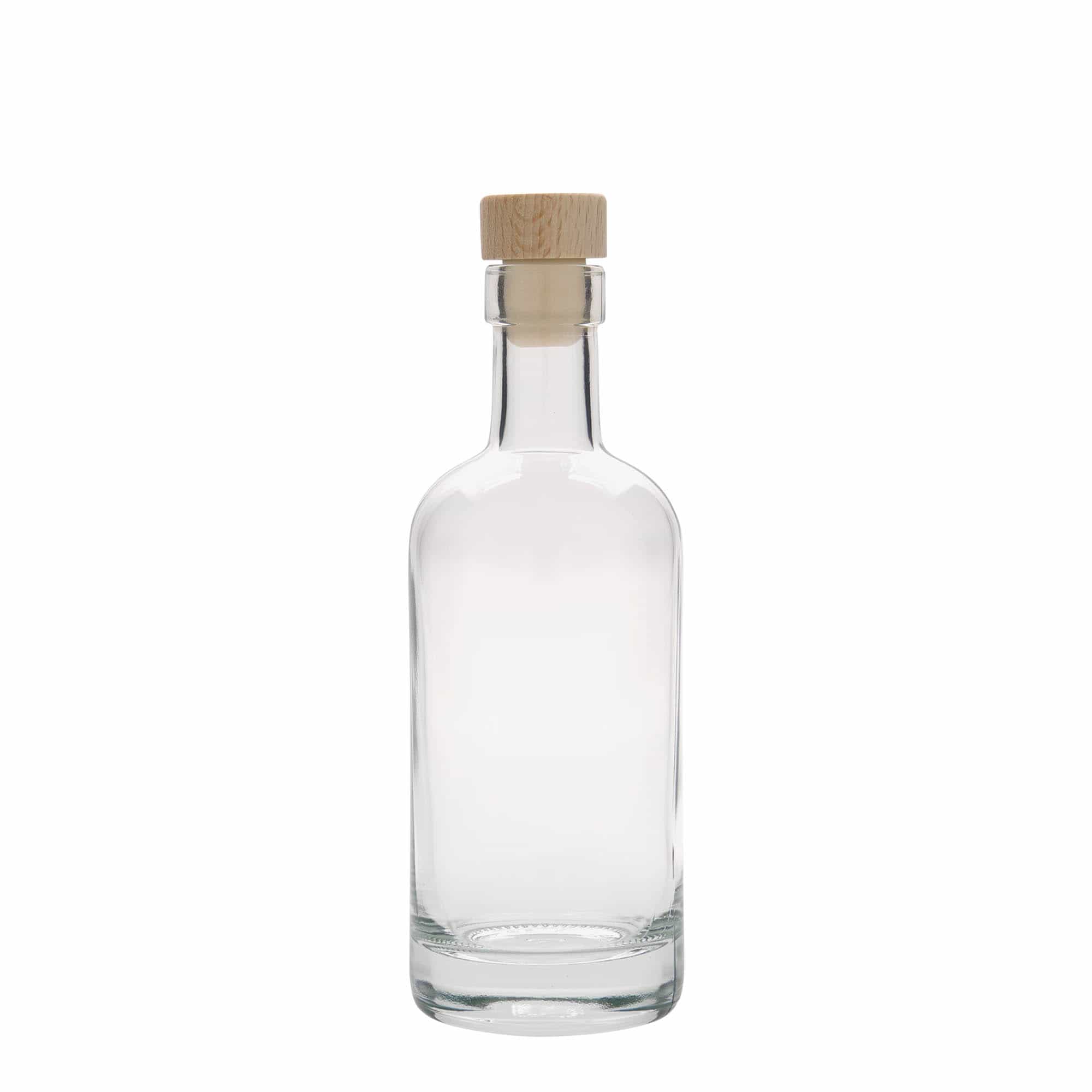 250 ml glazen fles 'Linea Uno', opening: kurk