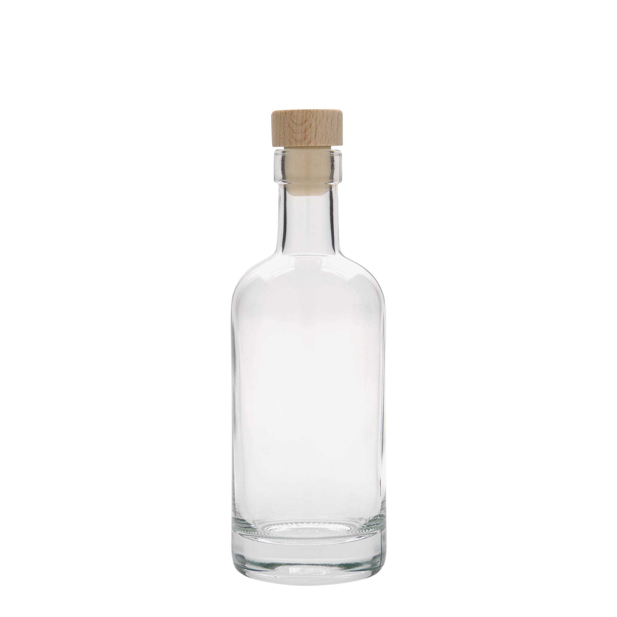 250 ml glazen fles 'Linea Uno', opening: kurk