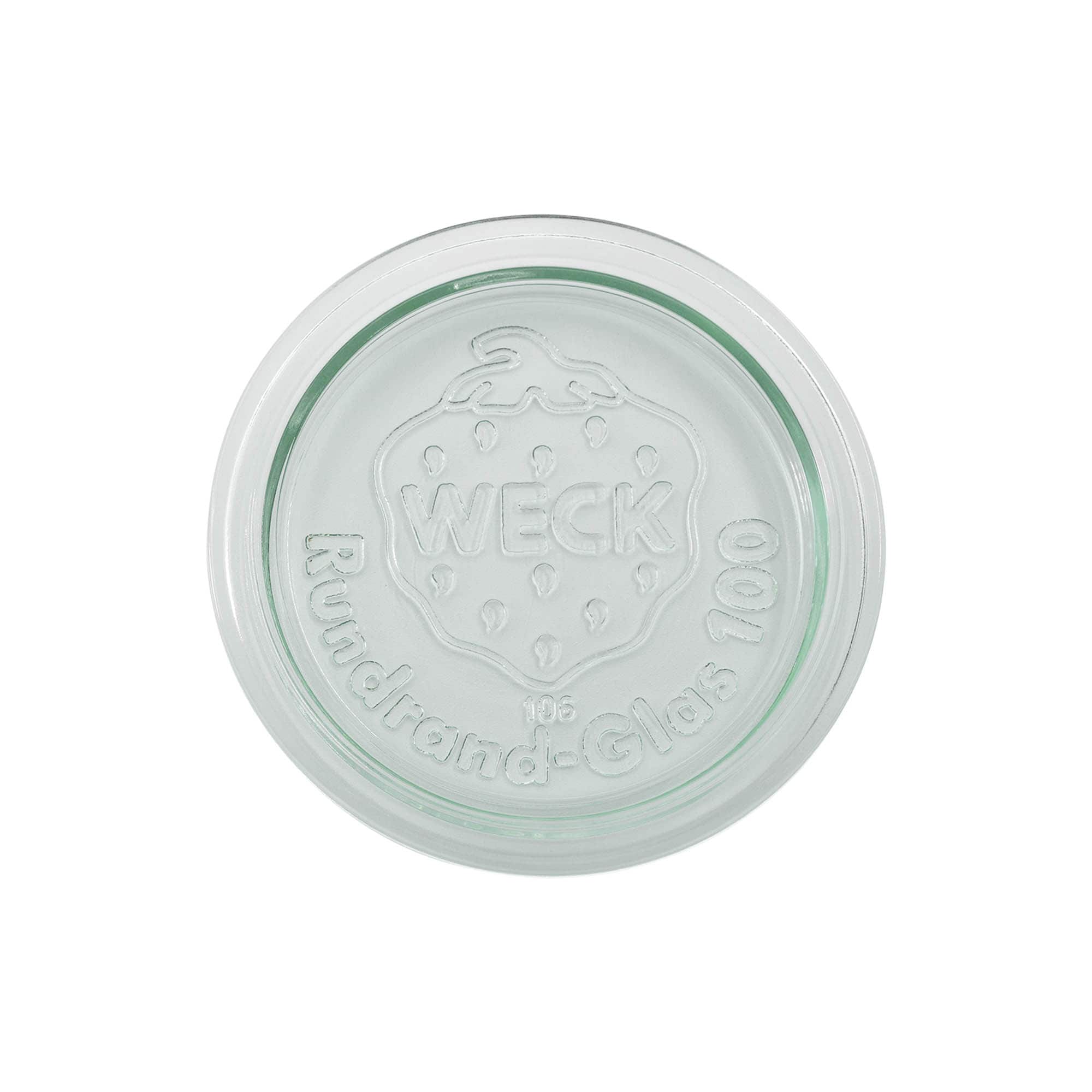 WECK-Glasdeksel Rondrand #, voor opening: RR100