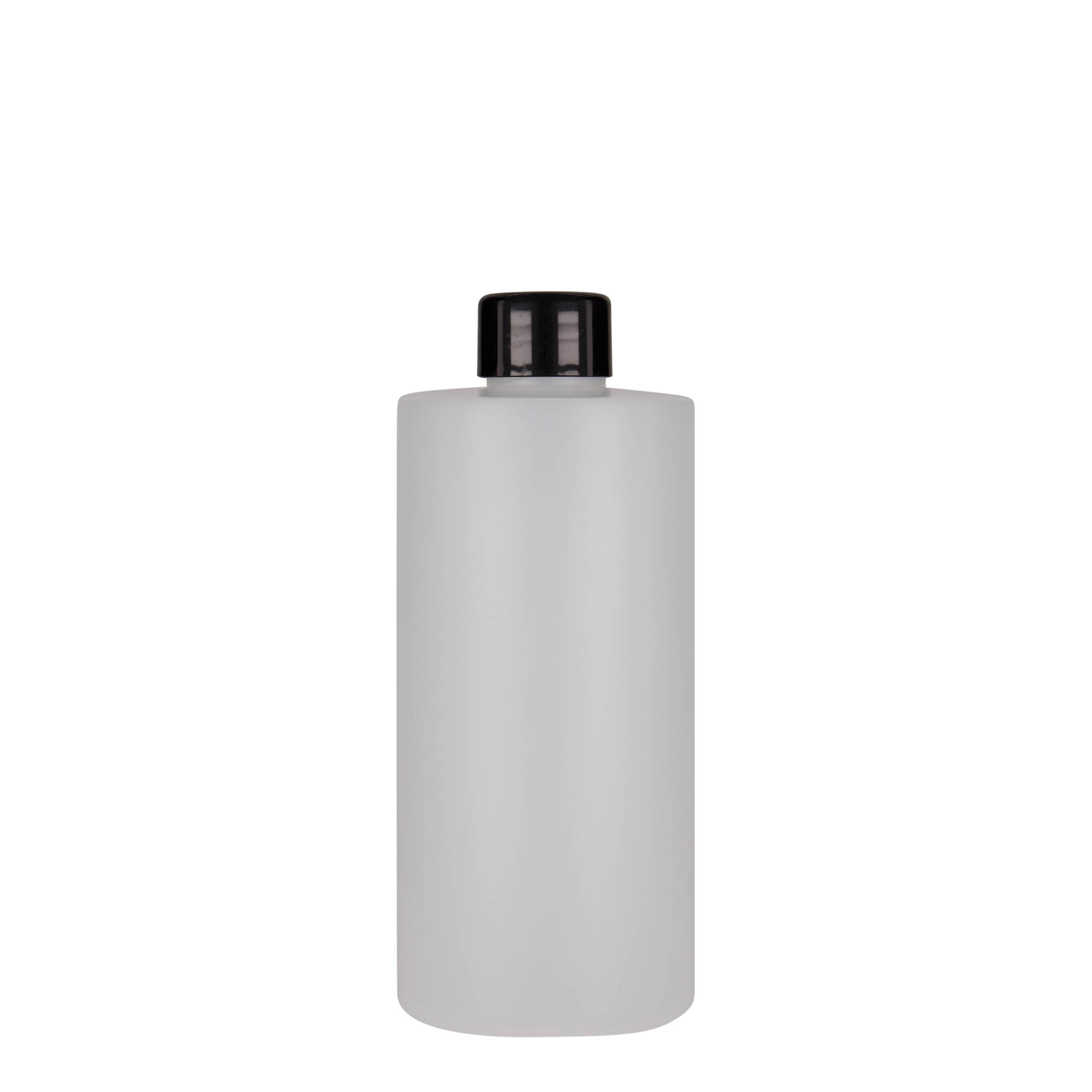 300 ml kunststoffles 'Pipe', HDPE, wit, mondstuk: 24/410