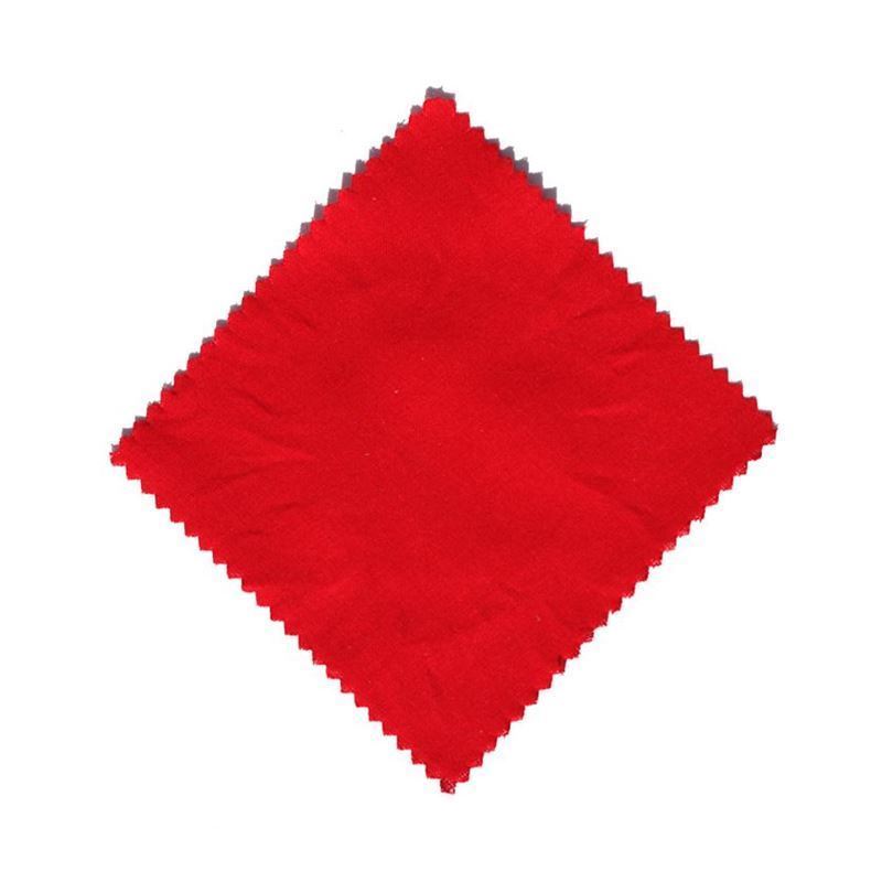 Stoffen lapje voor potten, 12x12, vierkant, textiel, rood, monding: TO38-TO53 Stoffen lapje voor potten, 12x12, vierkant, textiel, rood, monding: TO38-TO53
