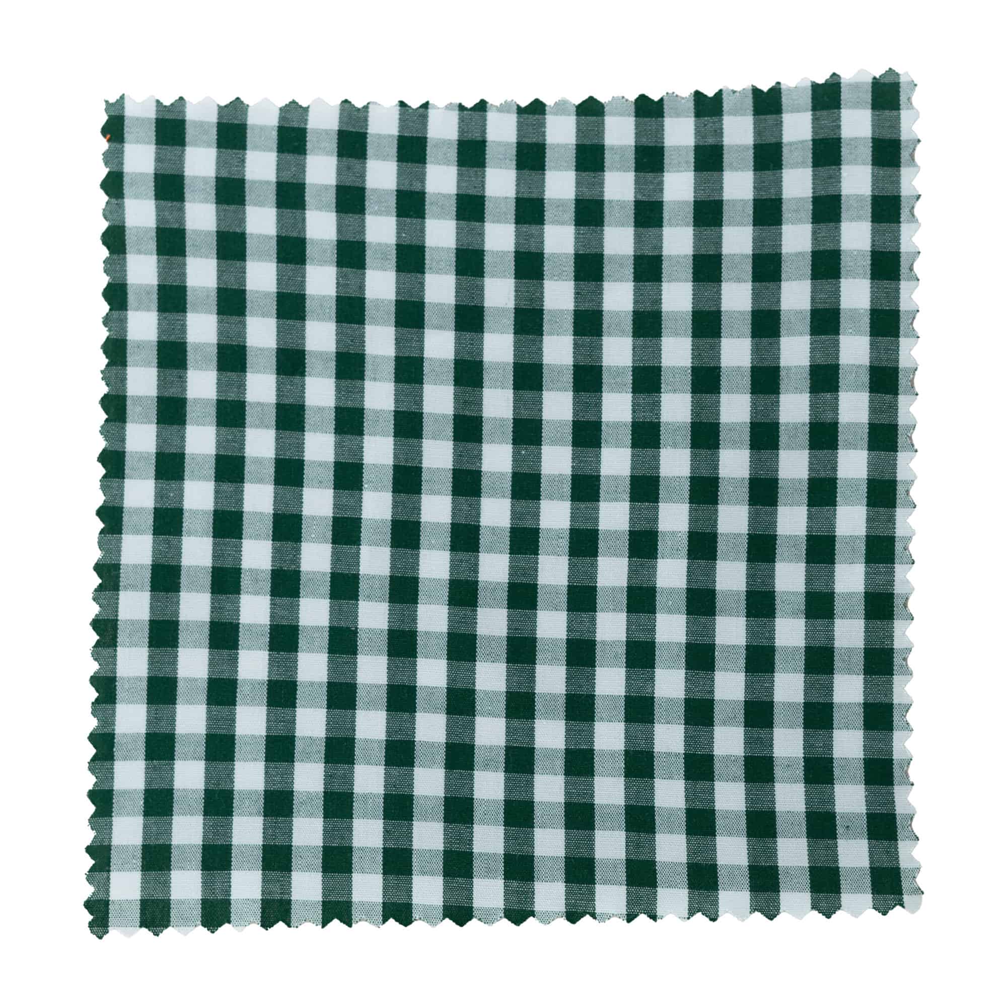 Geruit stoffen doekje 15x15, vierkant, textiel, donkergroen, opening: TO58-TO82