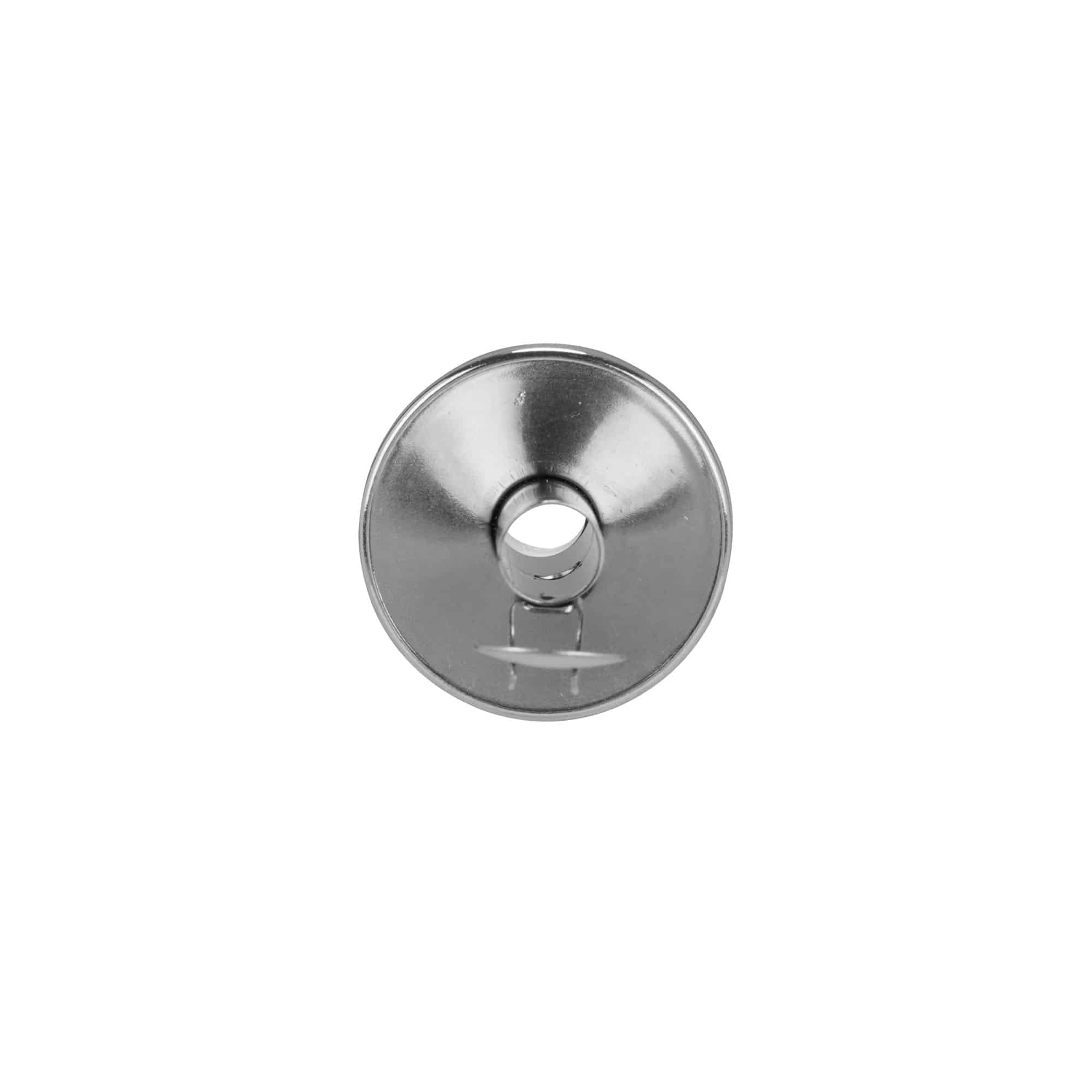 Inox schenktuit azijn, roestvrij staal, zilver
