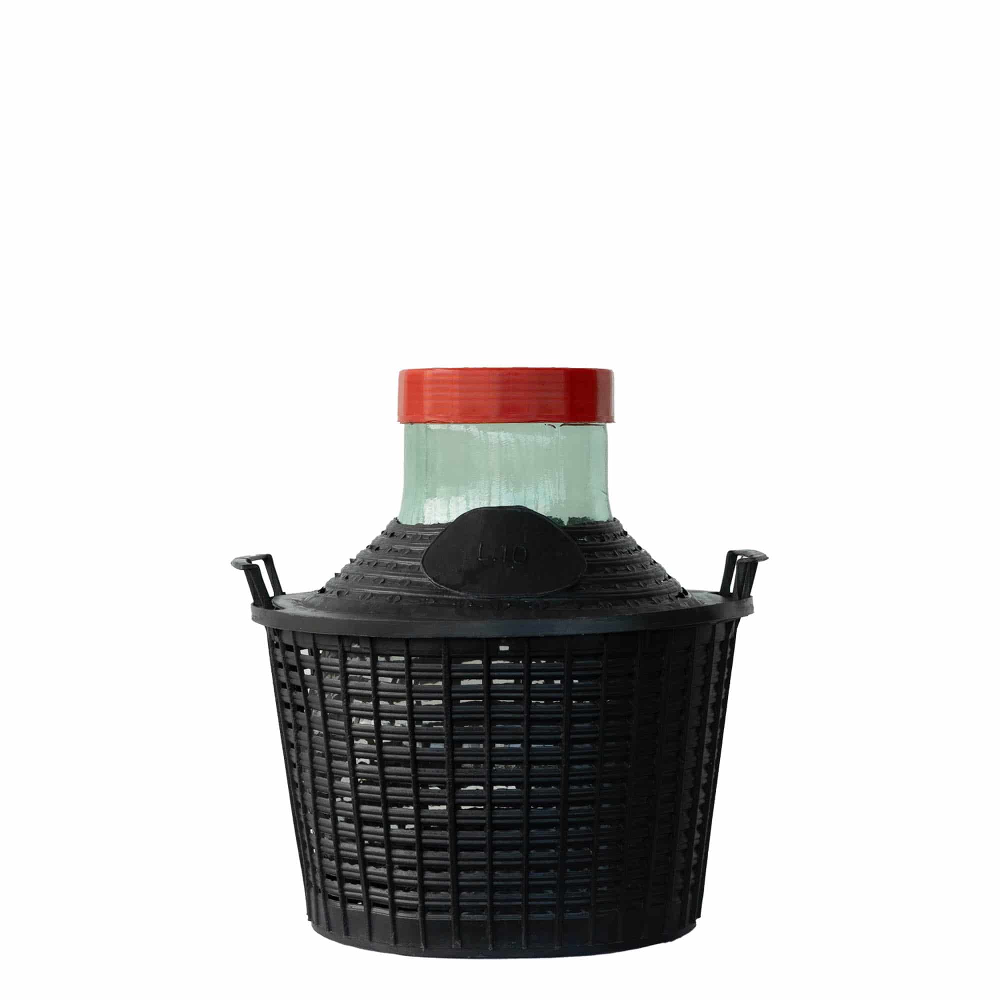 Ballonfles brede hals, 10 l, glas, monding: schroefsluiting Ballonfles brede hals, 10 l, glas, monding: schroefsluiting