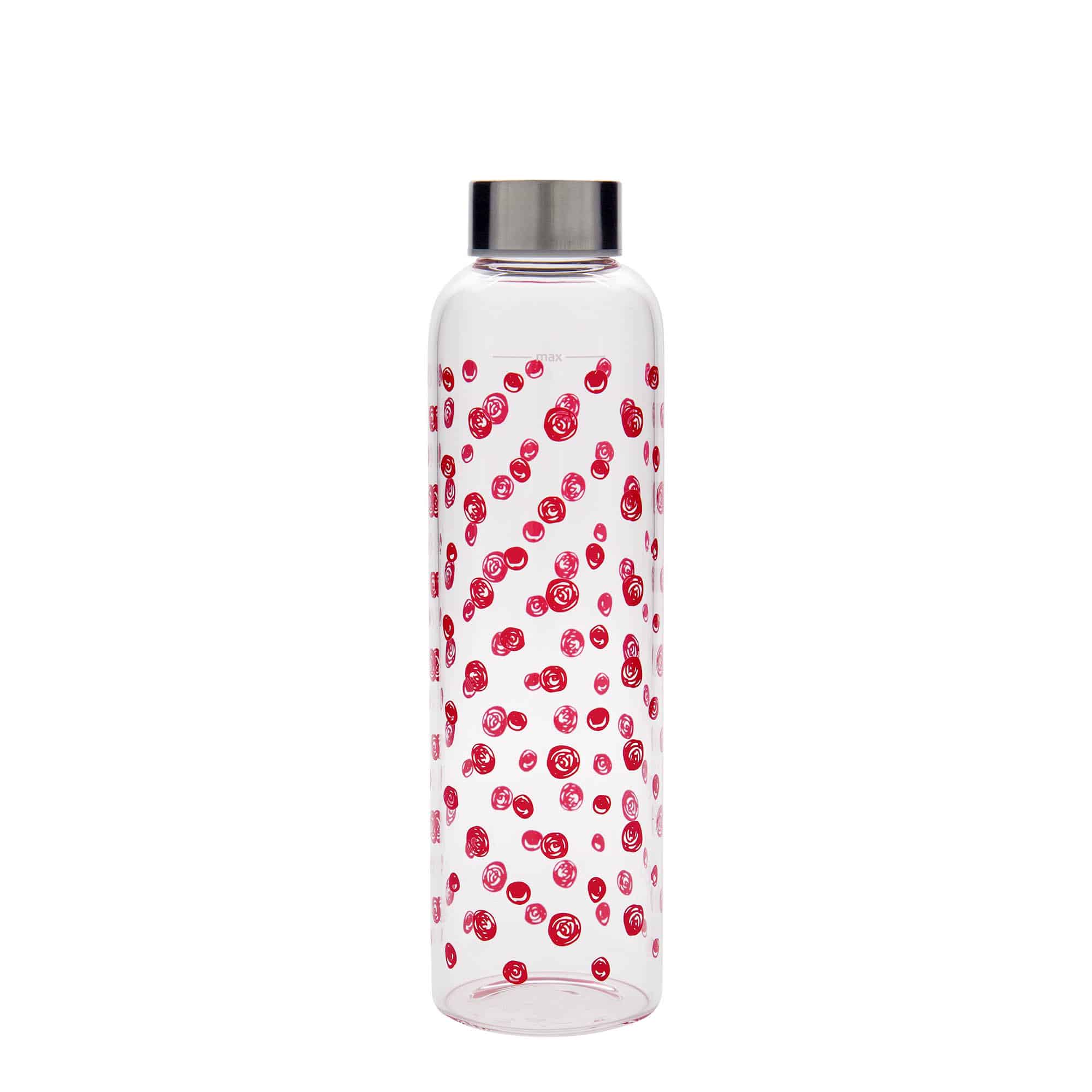 500 ml drinkfles 'Perseus - Rode stippen', opening: schroefdop