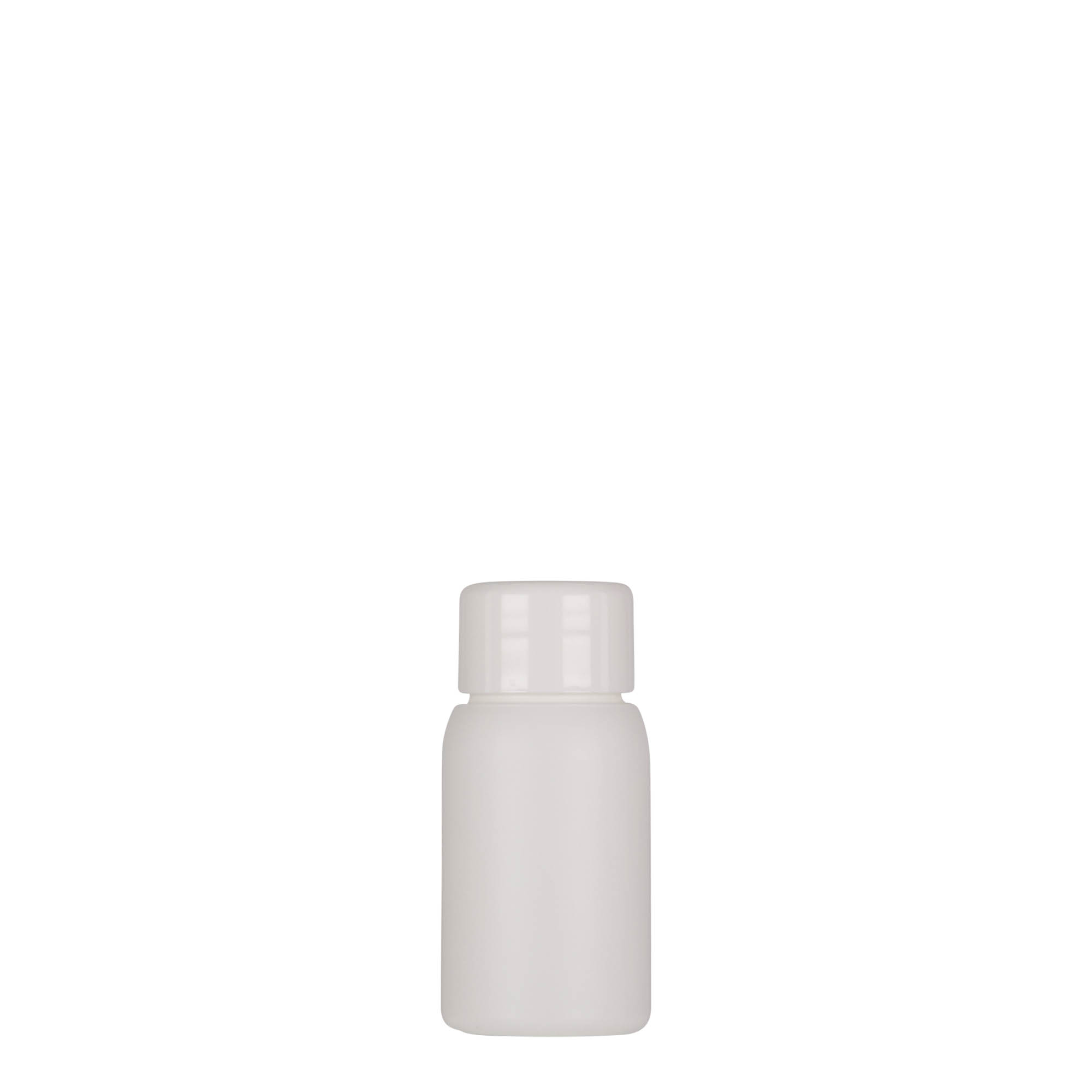 30 ml kunststoffles 'Tuffy', HDPE, wit, hals: 24/410