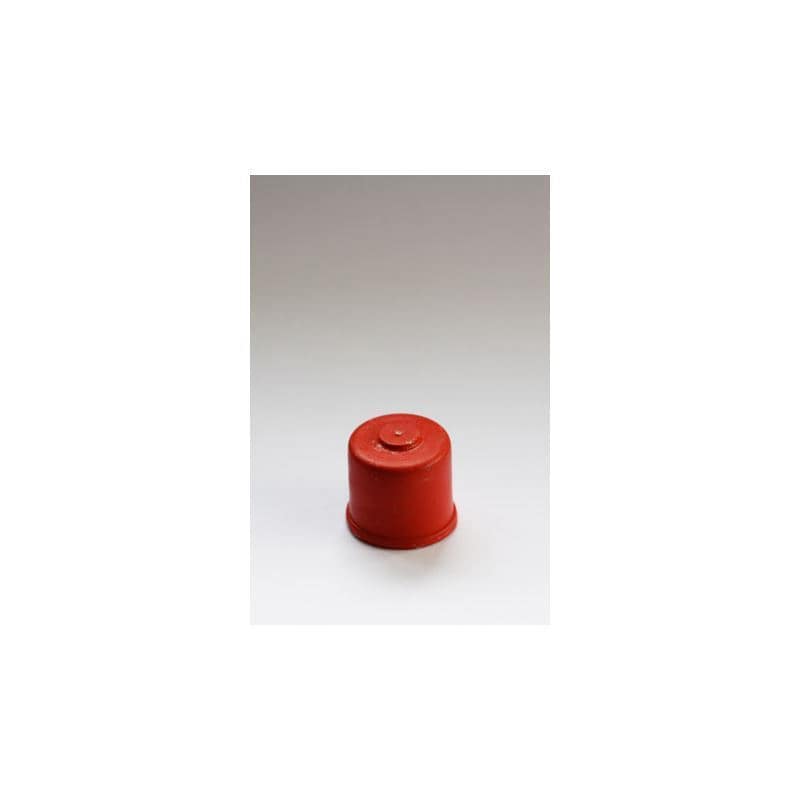 Mostkap type 1, rubber, rood