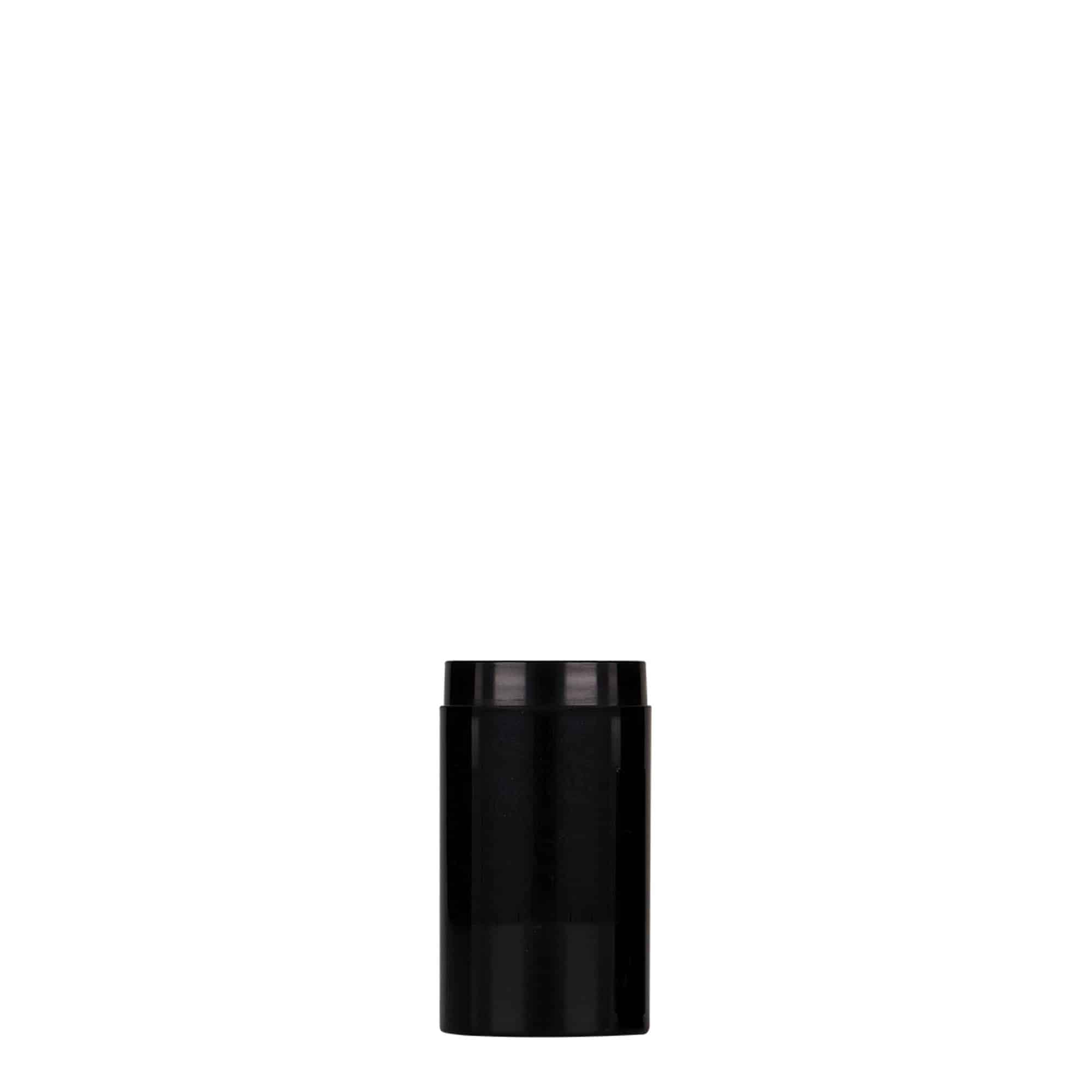 15 ml airless dispenser 'Micro', PP-kunststof, zwart