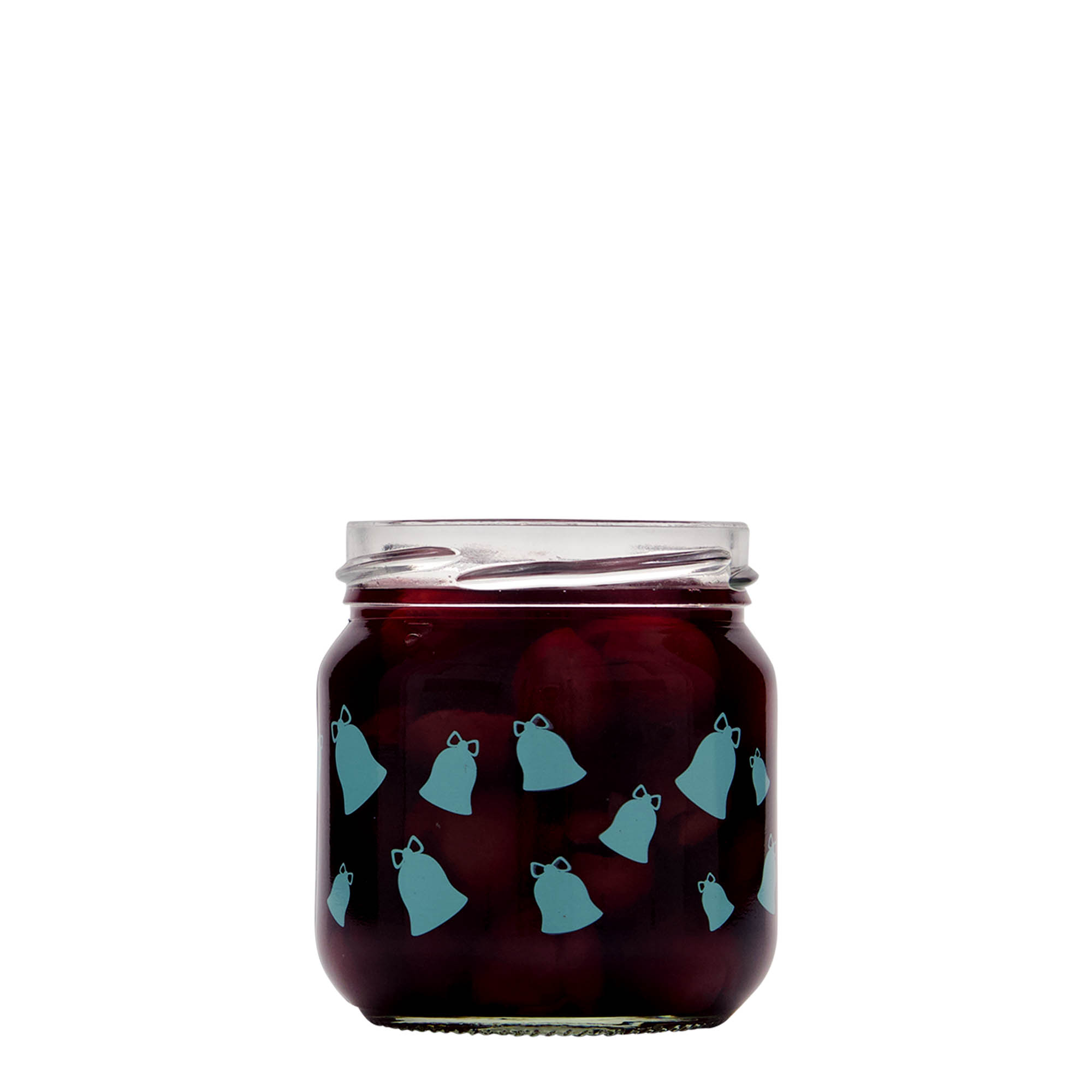 212 ml Rondglas, Motief: Kling, Belletje, Opening: Twist-Off (TO 66)