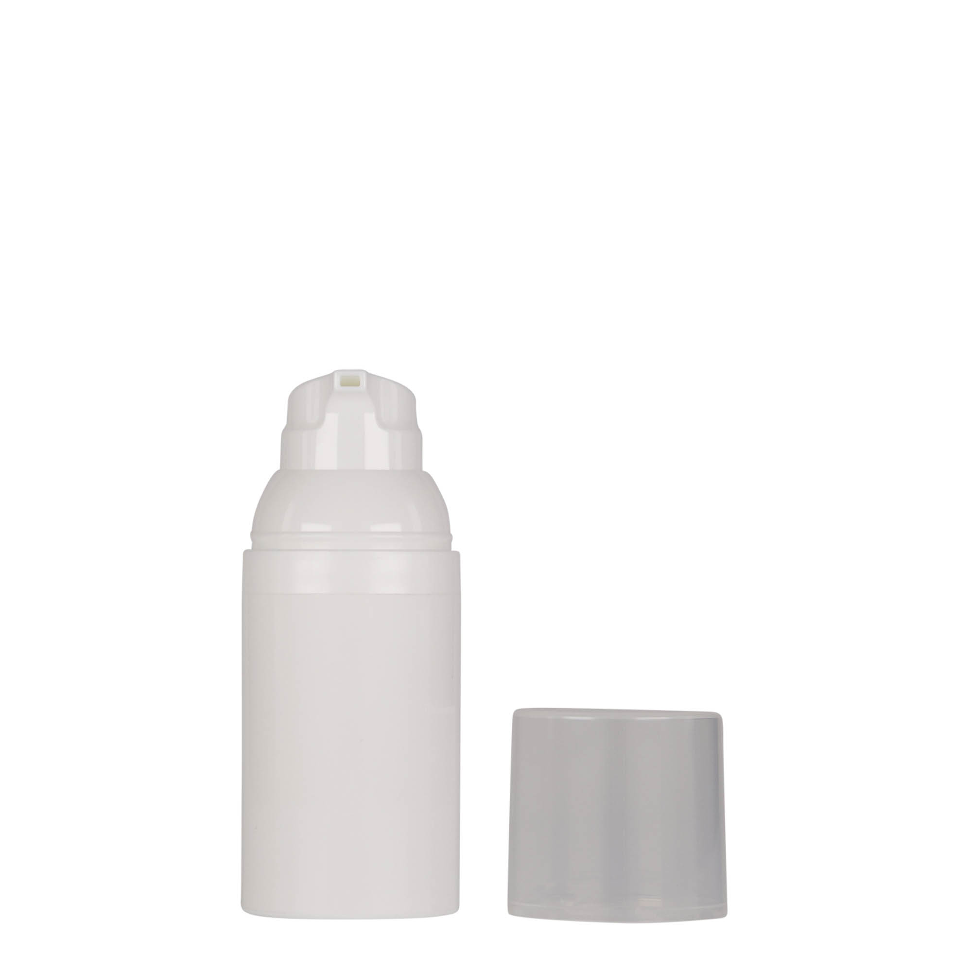30 ml Airless Dispenser 'Mezzo', PP-kunststof, wit 30 ml Airless Dispenser 'Mezzo', PP-kunststof, wit