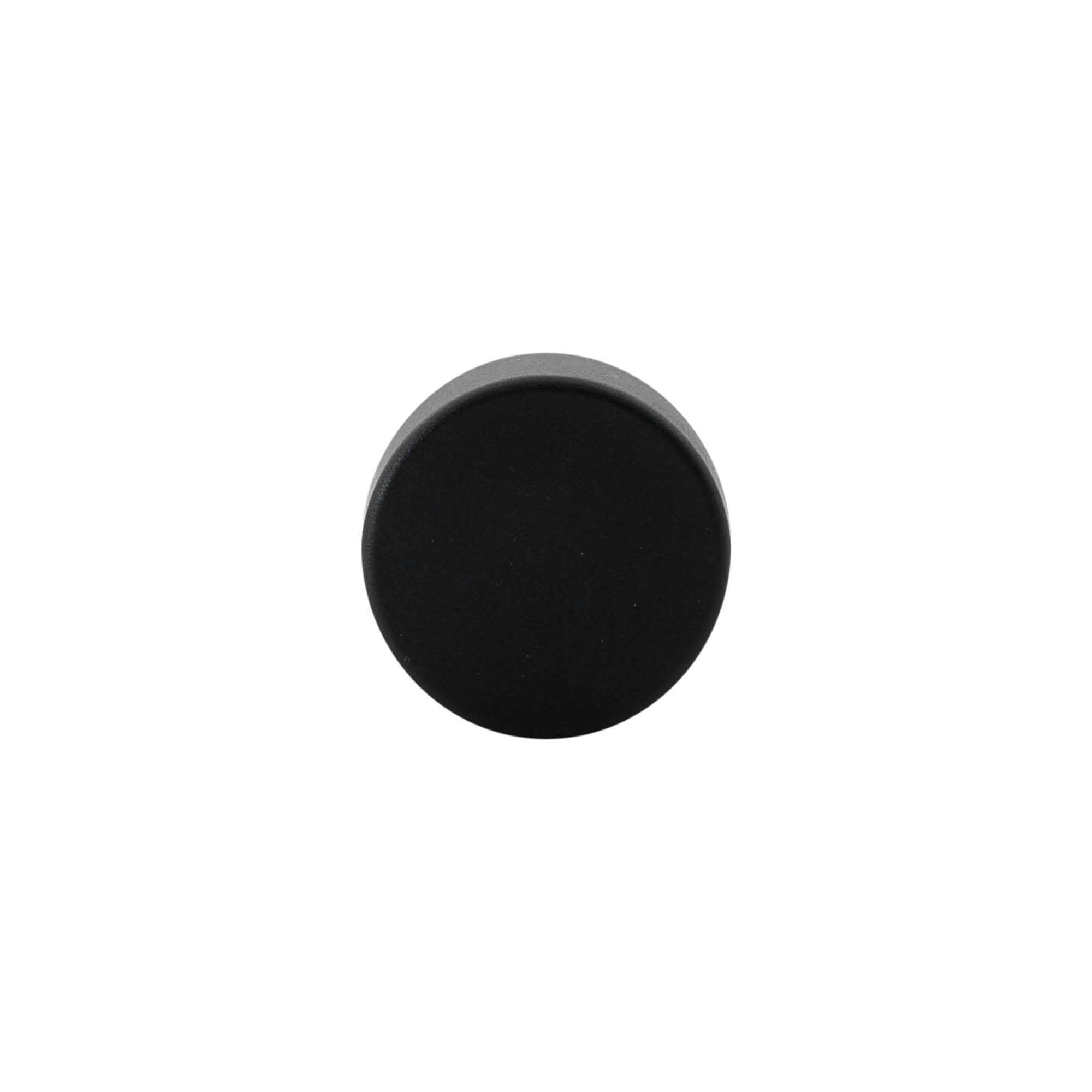 Handkurk 19 mm, kunststof, zwart, voor monding: kurk