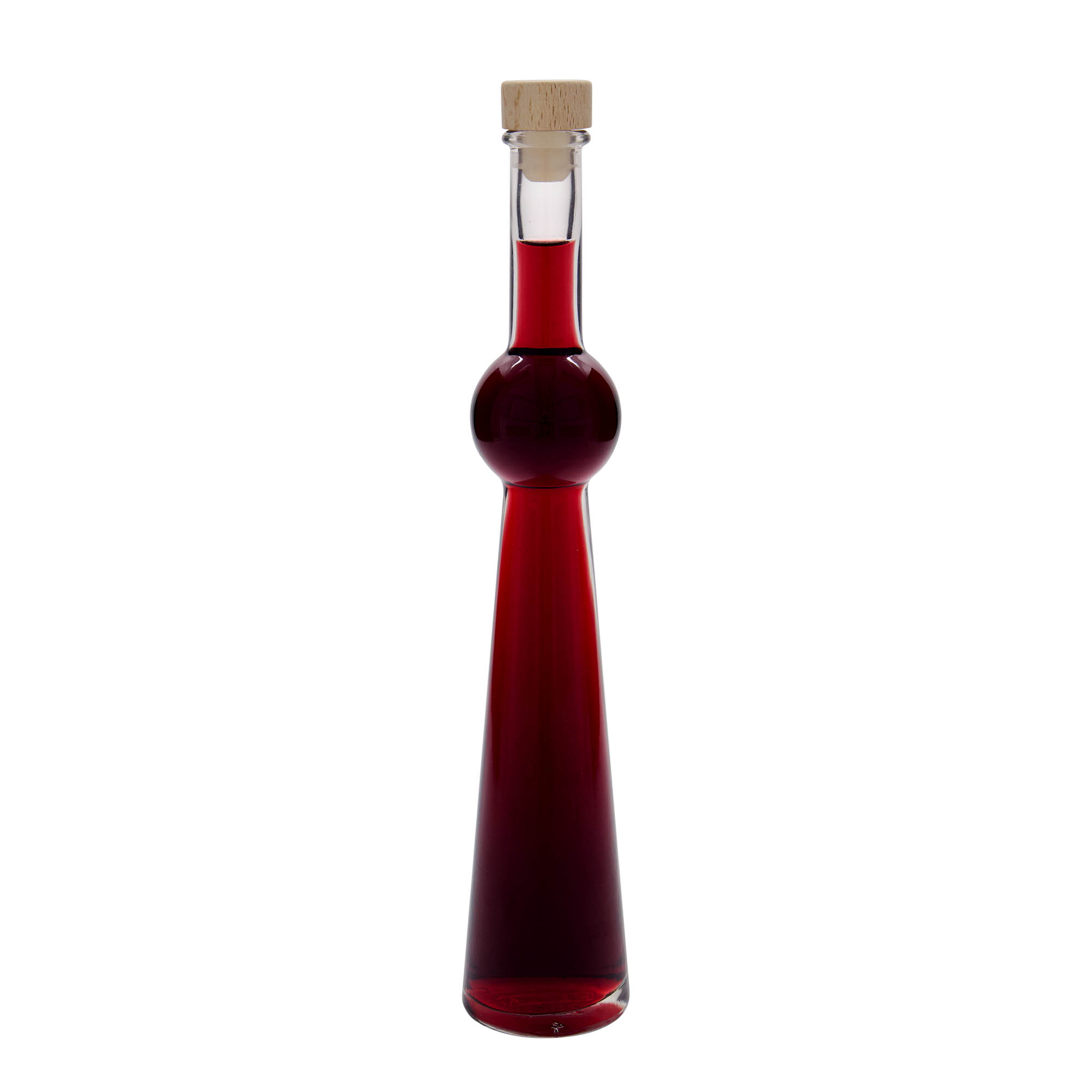 200 ml glazen fles 'Supernova', opening: kurk