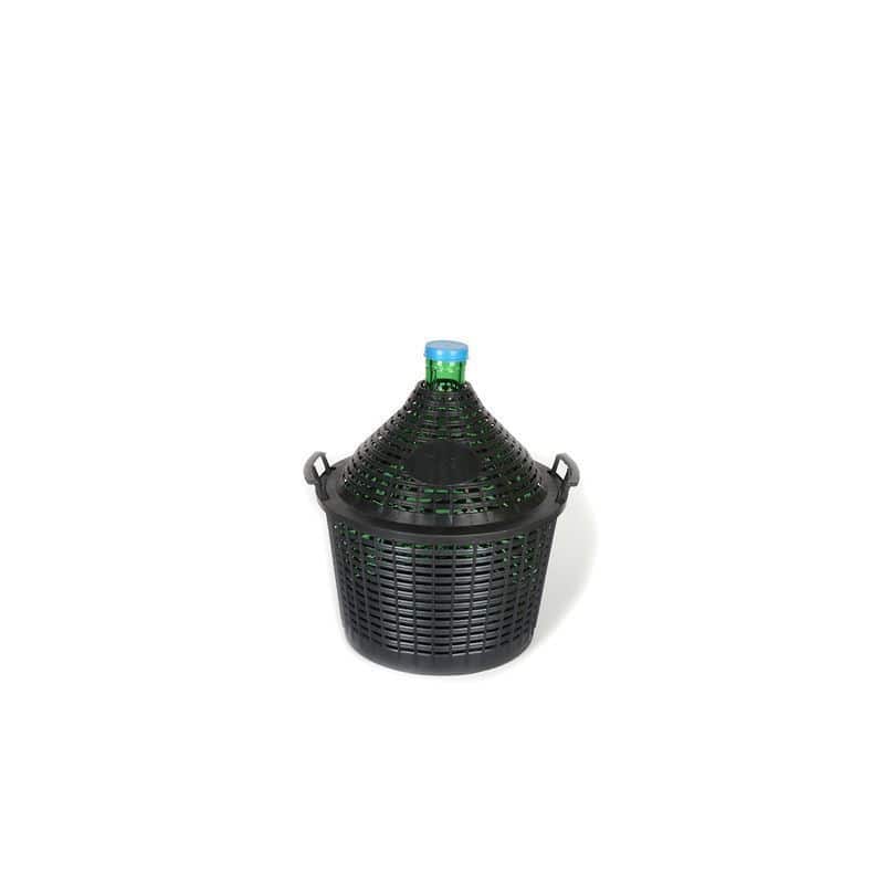 15 l ballonfles met smalle hals, glas, groen, opening: opzetdeksel 15 l ballonfles met smalle hals, glas, groen, opening: opzetdeksel